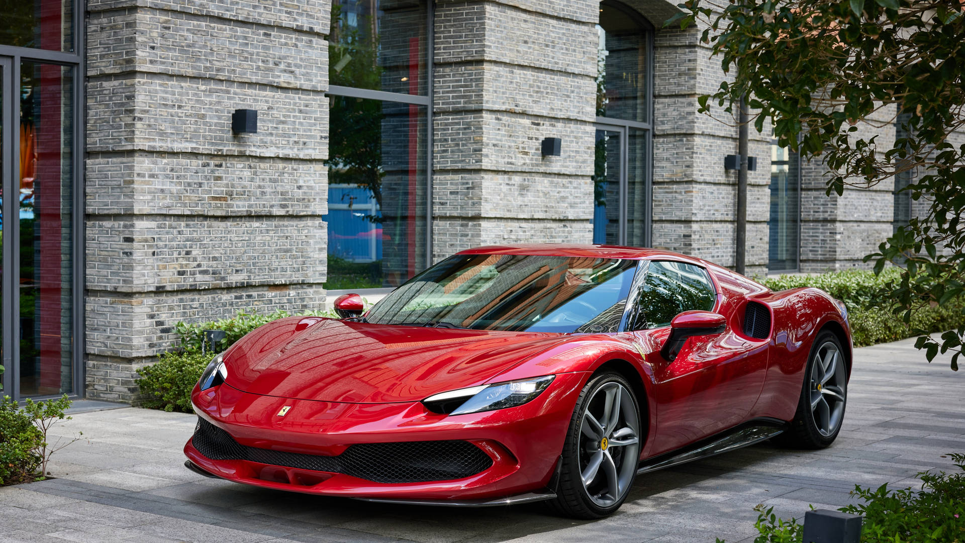 Ferrari 296 GTB 4K लैपटॉप कार छवि — फेरारी वॉलपेपर