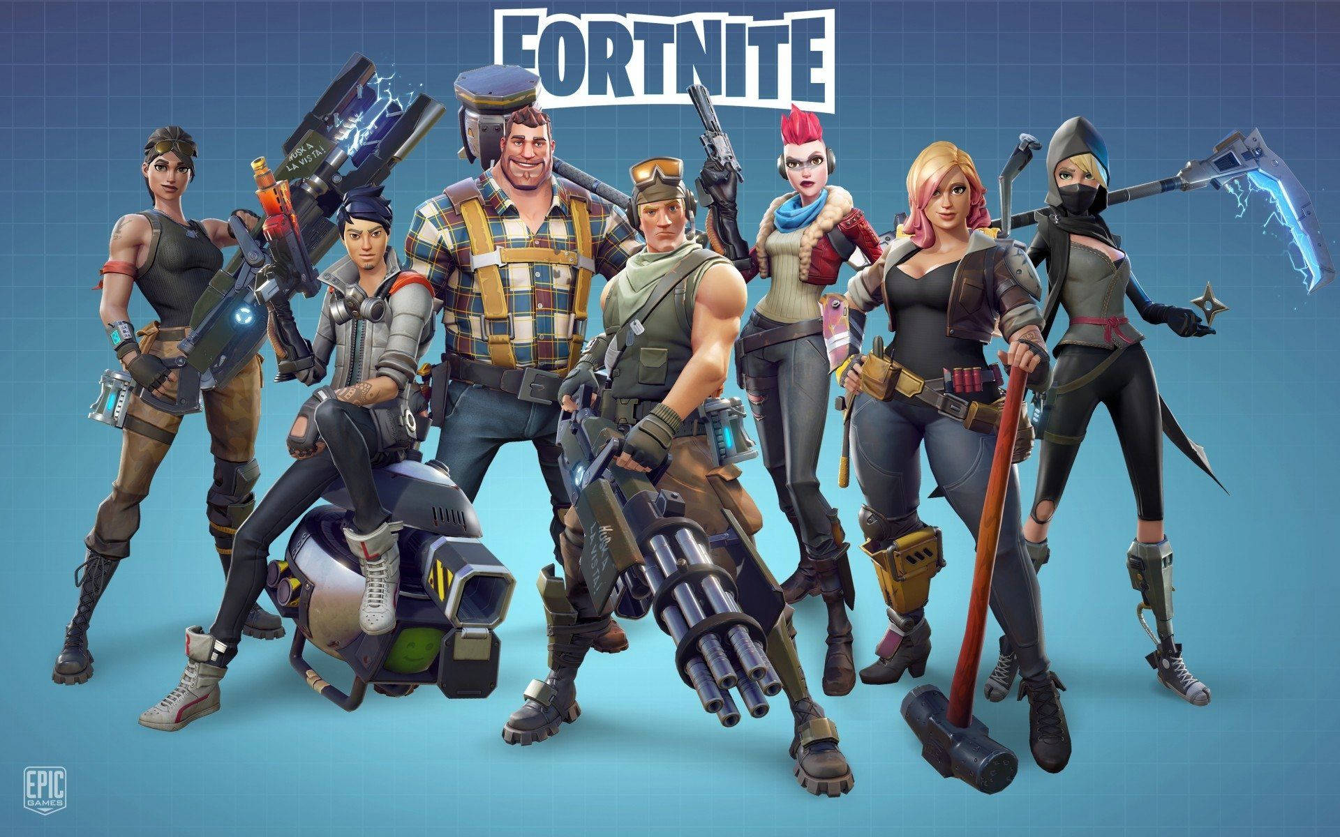 एक गेमर का सपना - Fortnite की महाकाव्य बैटल रॉयल वॉलपेपर