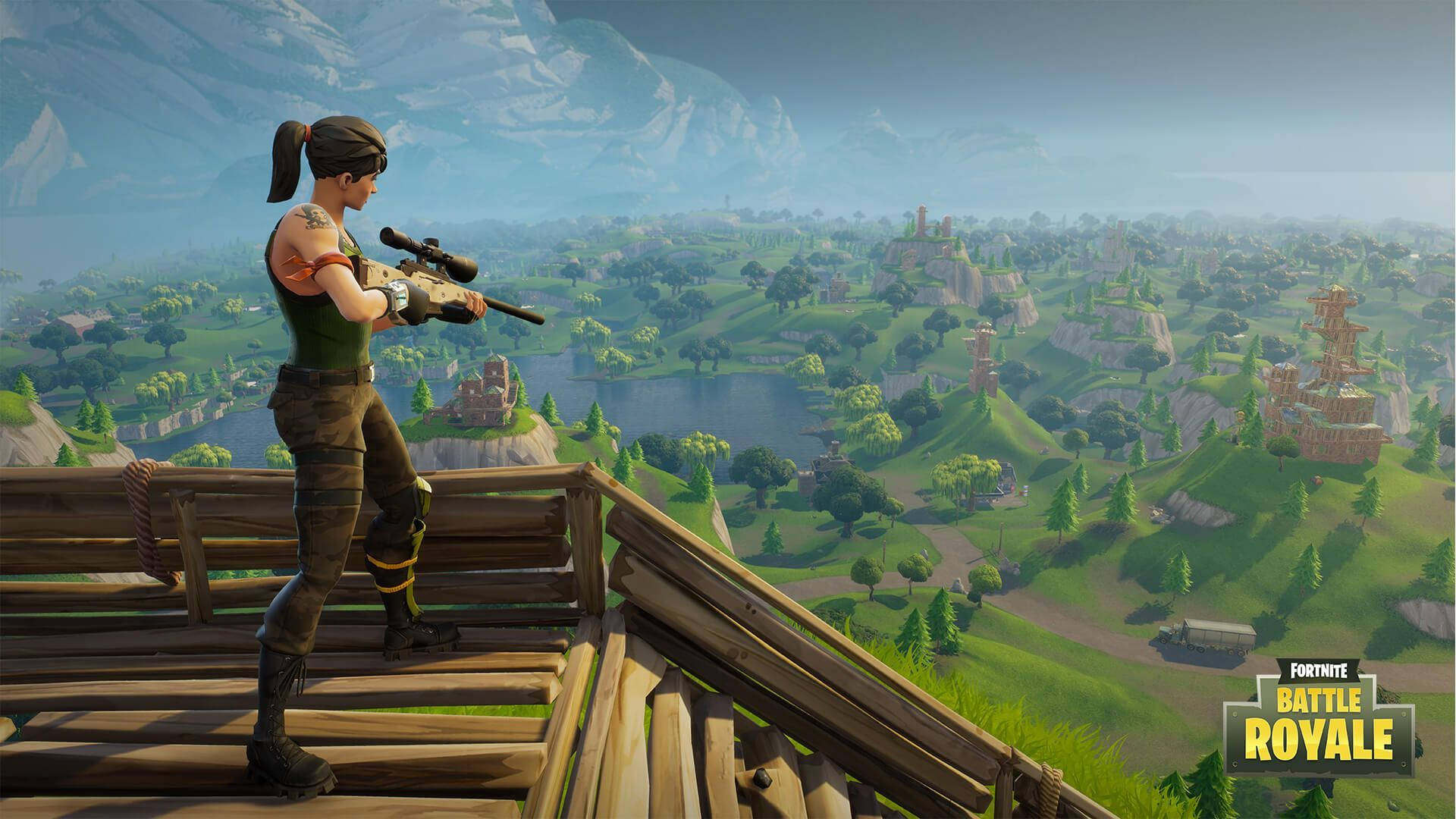 सटीक Fortnite स्नाइपिंग तकनीकों से अपने विरोधियों को मात दें। वॉलपेपर