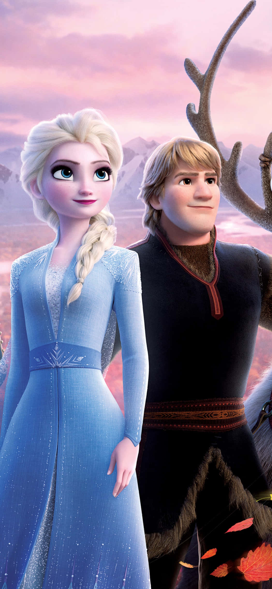 frozen 2 - एल्सा और अन्ना वॉलपेपर