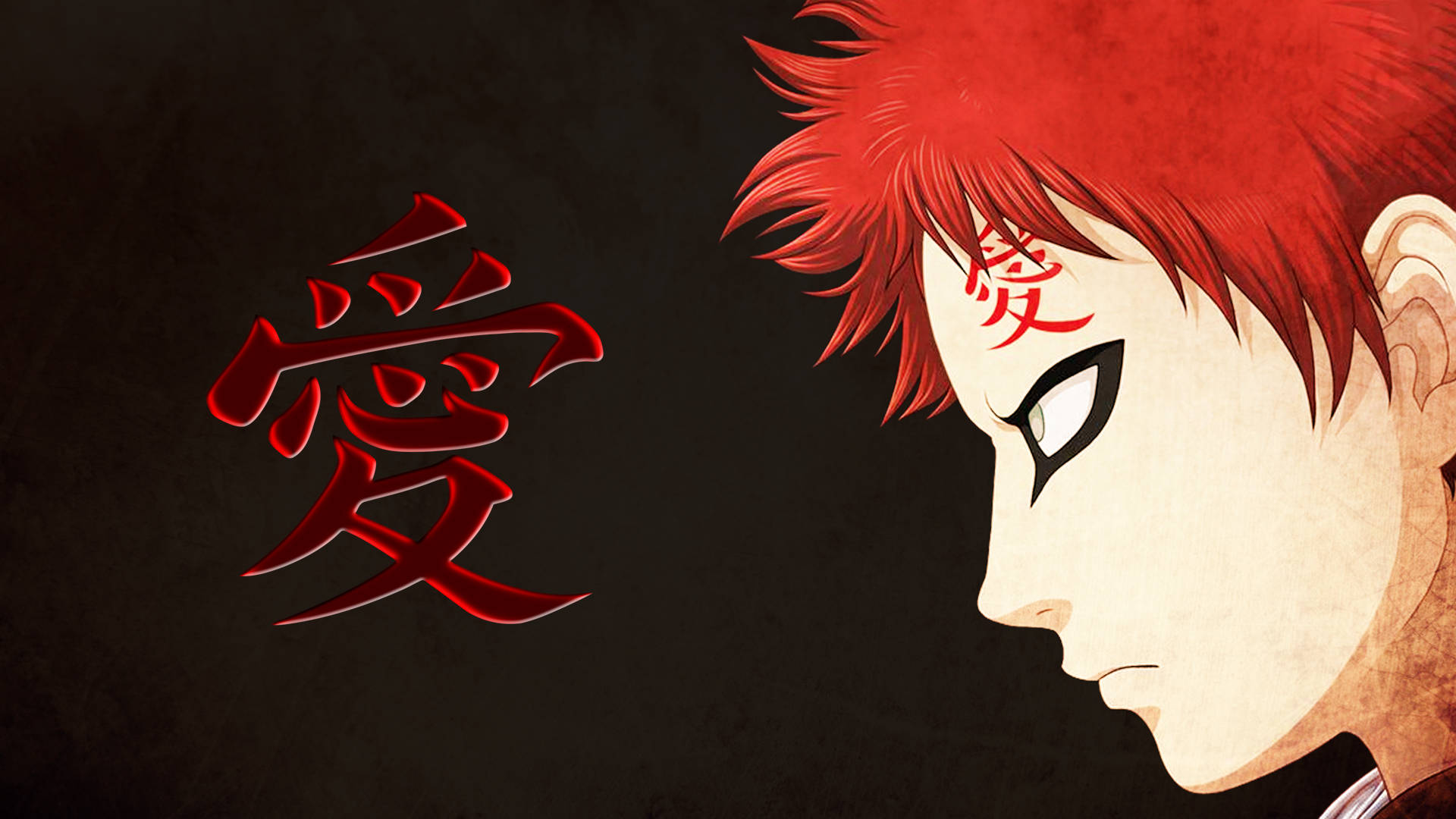 Gaara का माथा चिह्न Naruto iPad वॉलपेपर