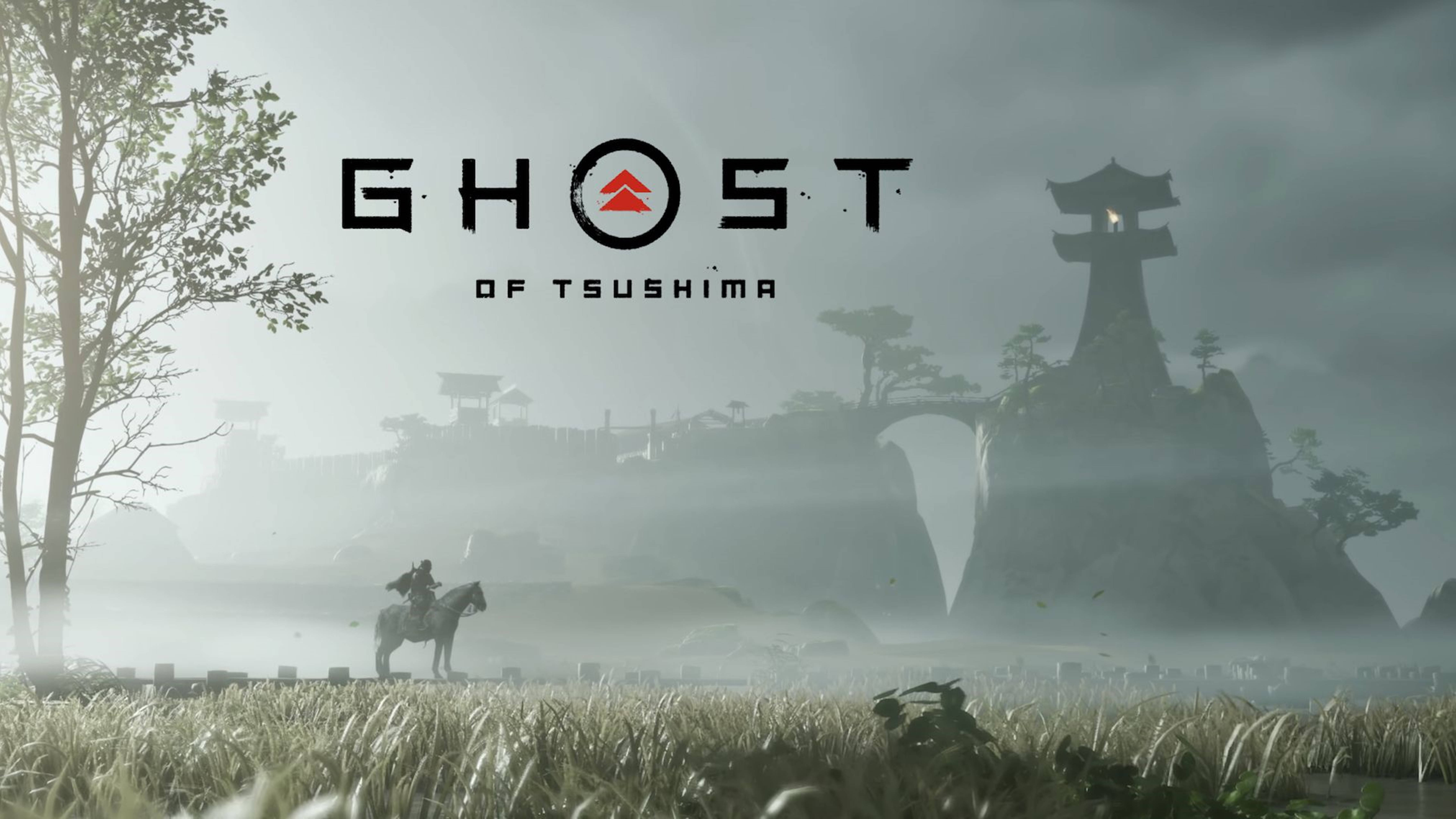 Ghost Of Tsushima प्रशंसक फिक्शन पोस्टर 4K वॉलपेपर