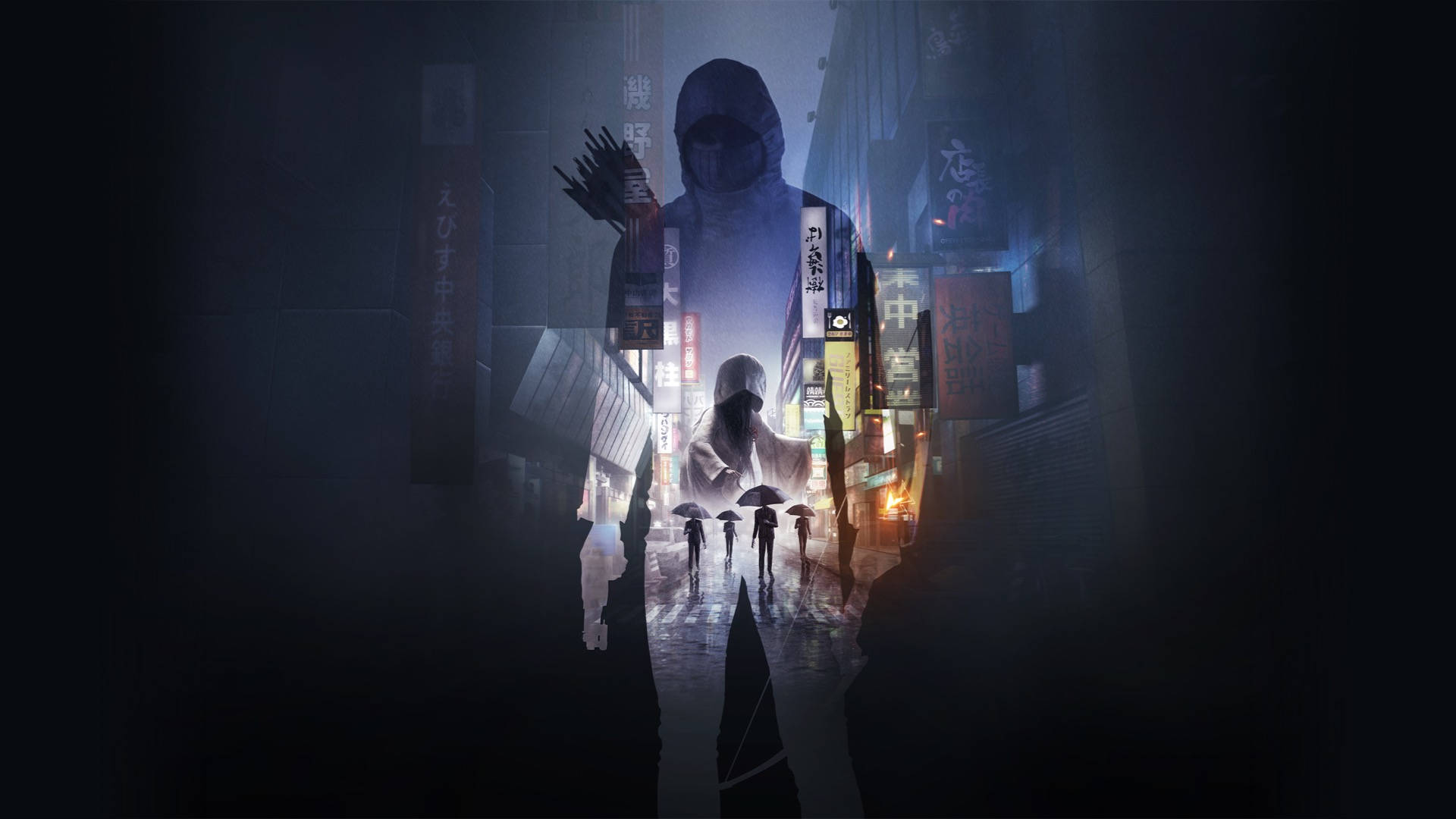 Ghostwire Tokyo आधिकारिक कला वॉलपेपर