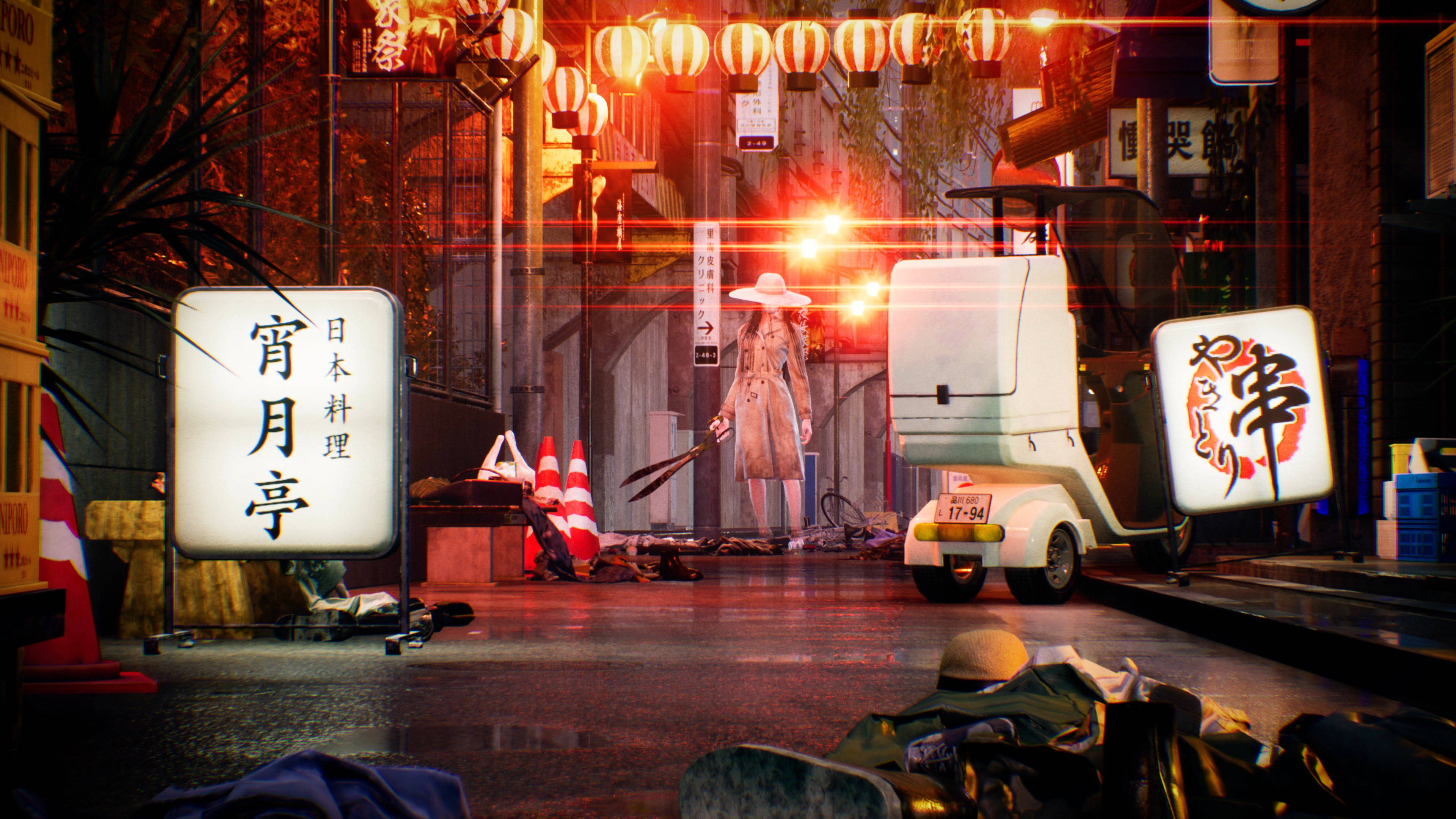Ghostwire Tokyo Kuchisake सड़कें वॉलपेपर