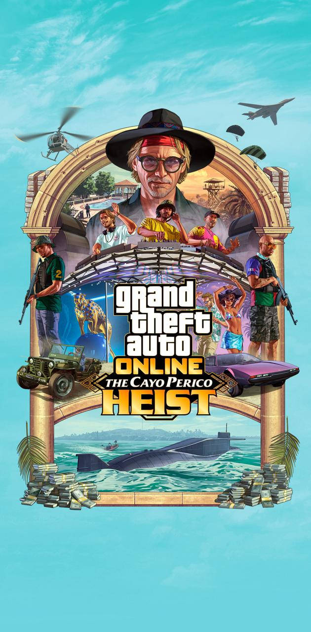 Gta 5 फोन कायो पेरिको हीस्ट वॉलपेपर