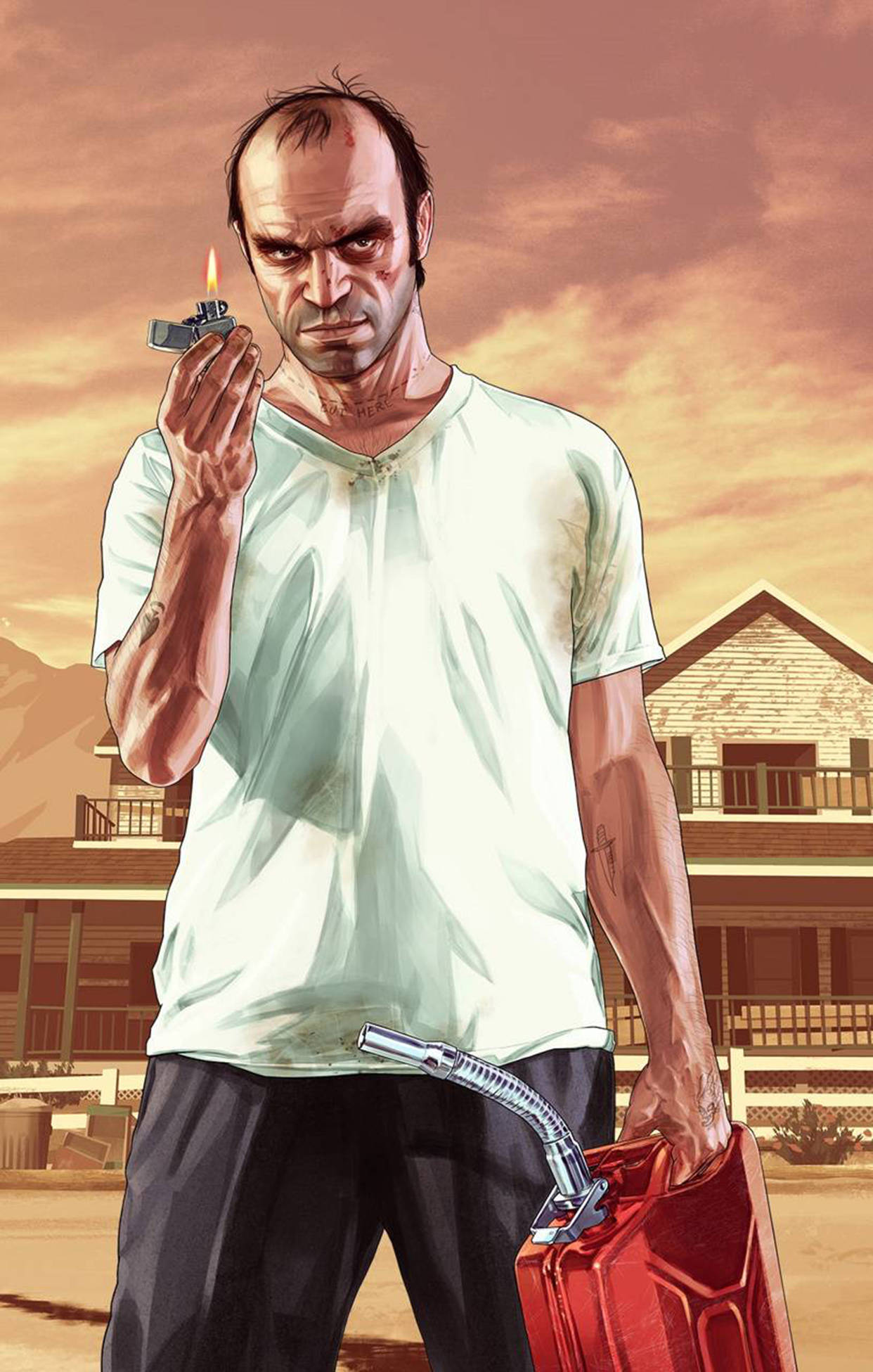 GTA iPhone निडर ट्रेवर वॉलपेपर
