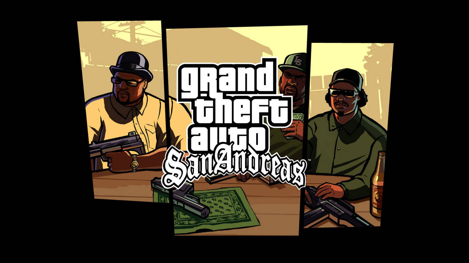 GTA SA 4K बिग स्मोक राइडर स्वीट वॉलपेपर