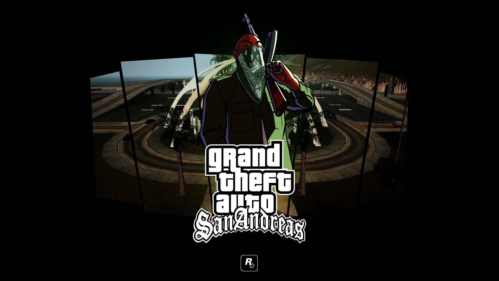 GTA SA 4K वीडियो गेम वॉलपेपर
