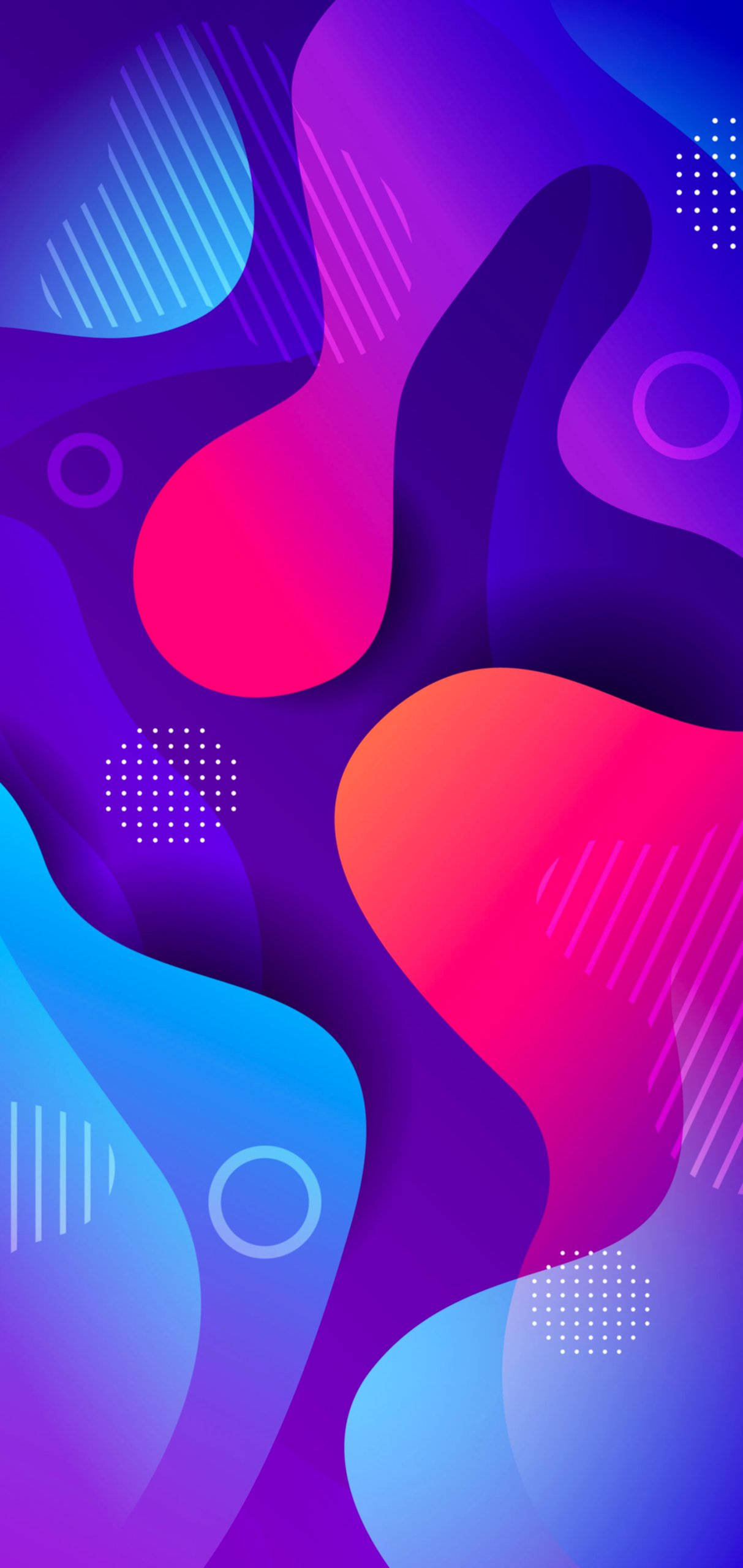 HD फ्रेश एब्सट्रैक्ट iPhone वॉलपेपर