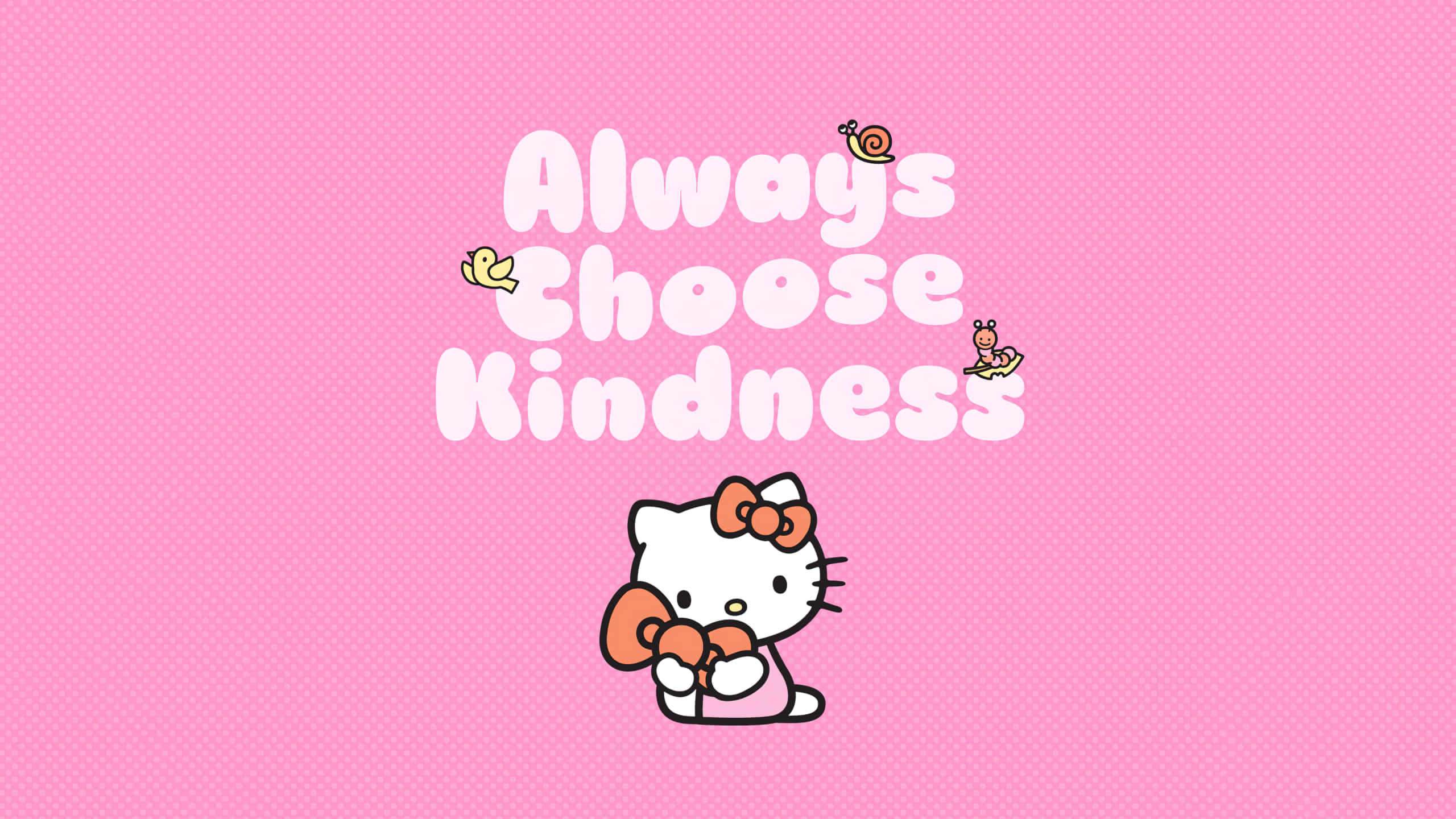 Hello Kitty दयालुता तस्वीर वॉलपेपर