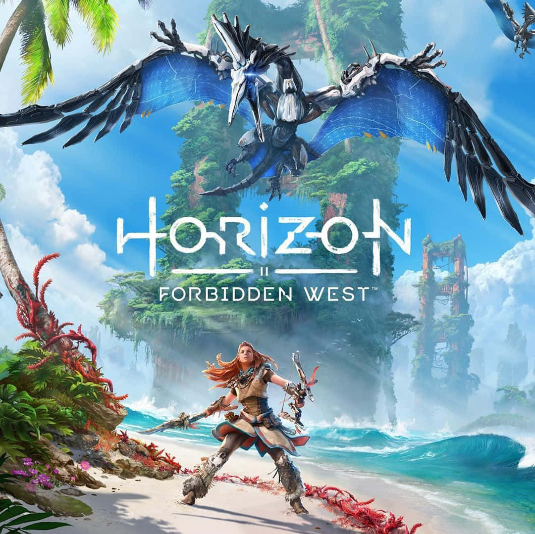 Horizon Forbidden West गेम पोस्टर वॉलपेपर