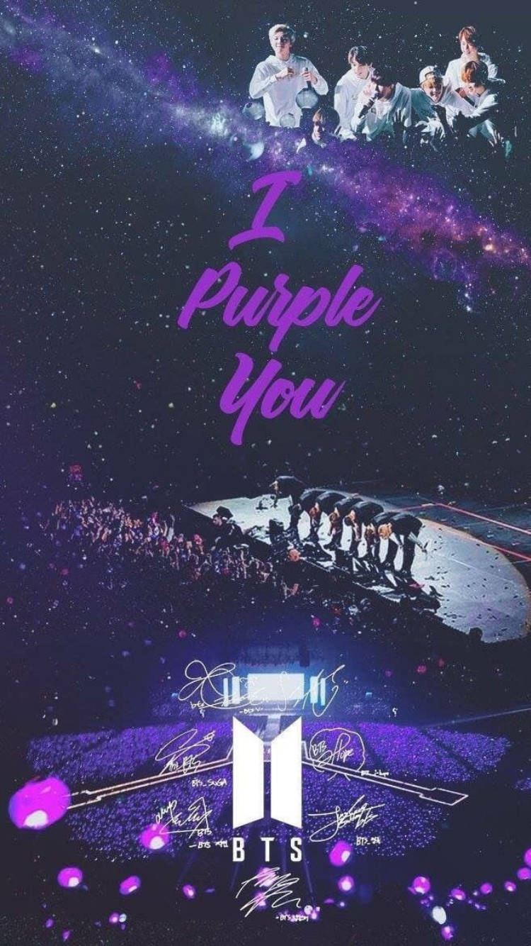 I Purple You कॉन्सर्ट कोलाज वॉलपेपर