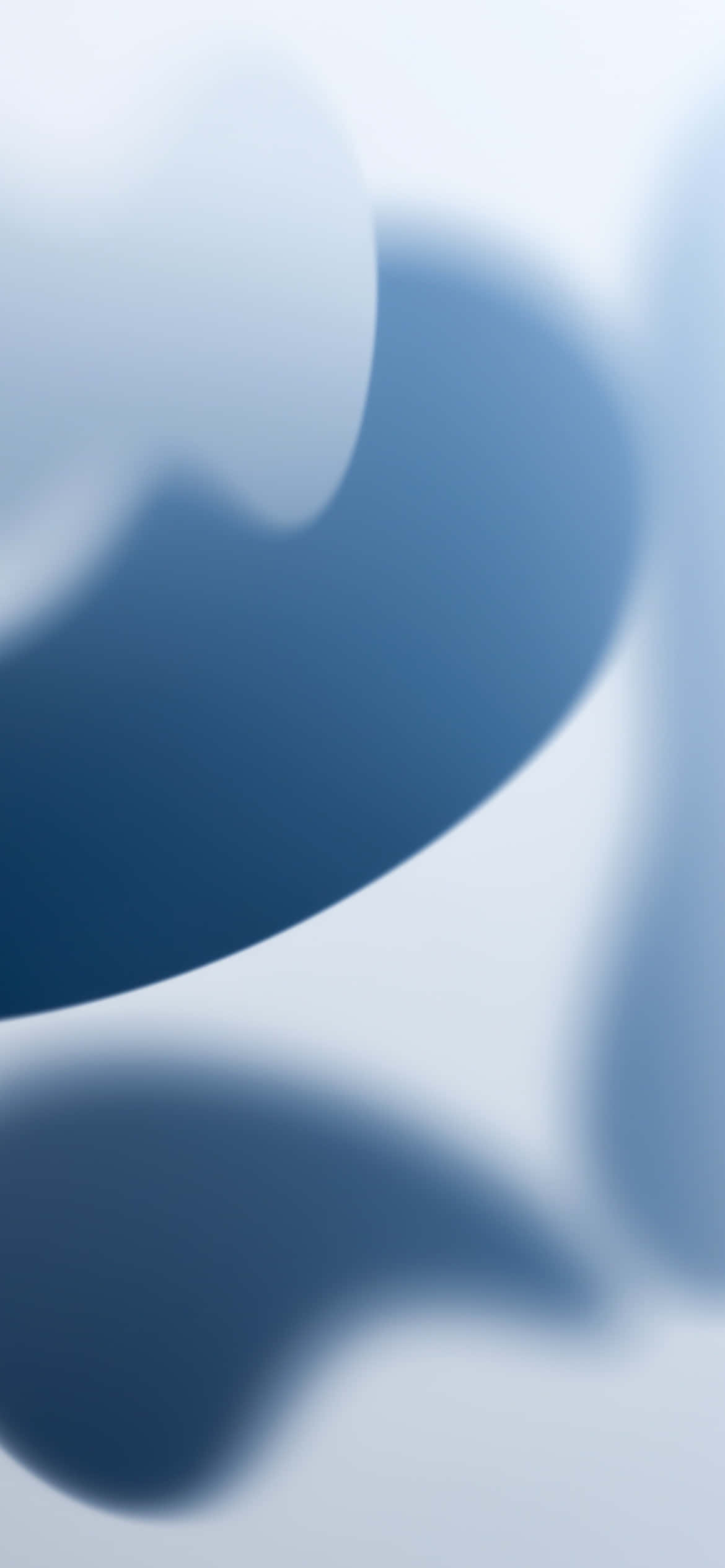 iOS 13 सिल्क ग्रे बैकग्राउंड वॉलपेपर