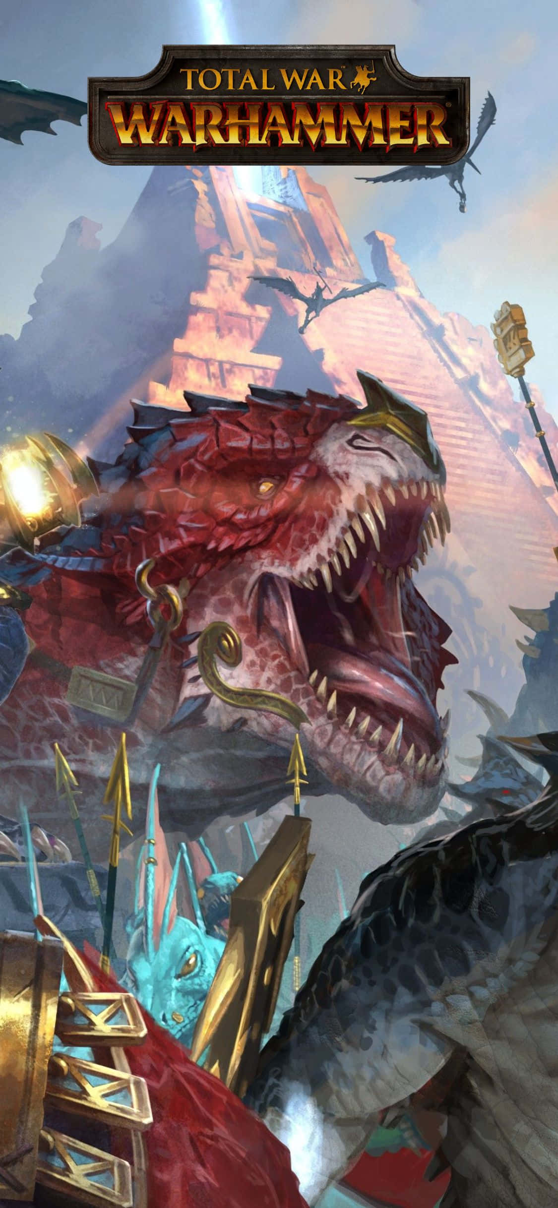 iOS गेमर्स Total War Warhammer में युद्ध छेड़ते हैं वॉलपेपर