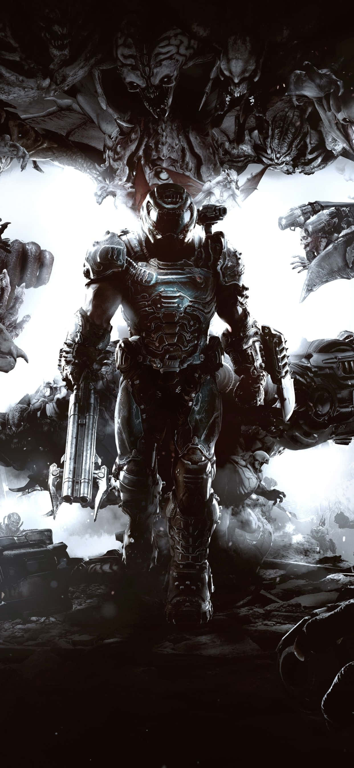 iOS पर Doom Eternal में राक्षसों का वध करने के लिए तैयार हो जाइए वॉलपेपर