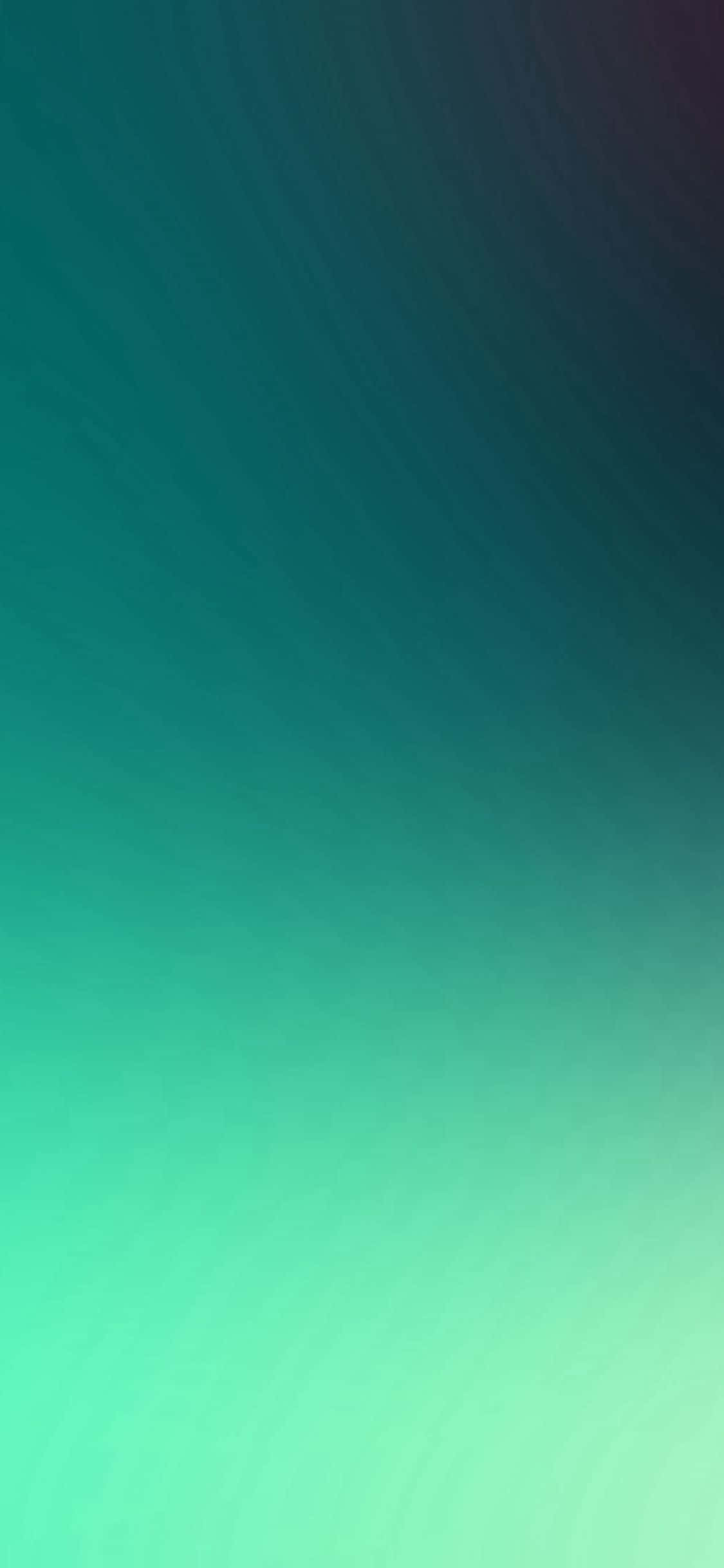 iPhone 11 ग्रेडिएंट ग्रीन वॉलपेपर