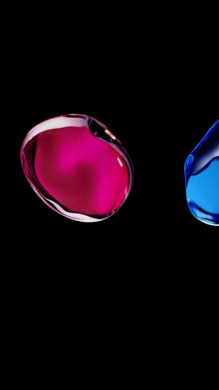 नीला और मैजेंटा रत्न iPhone 7 Plus लाइव वॉलपेपर