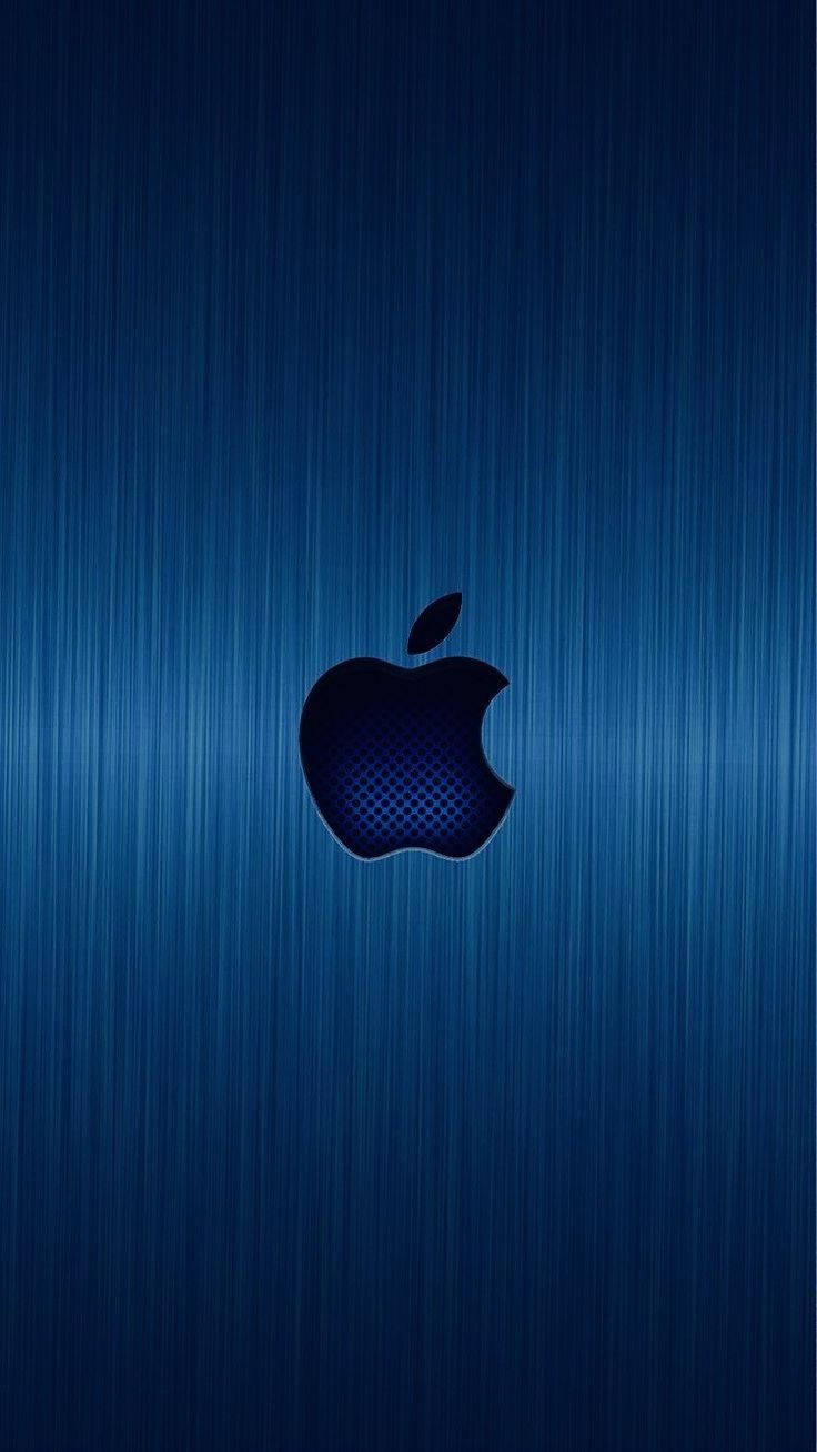 iPhone Apple ब्लू मेटैलिक वॉलपेपर