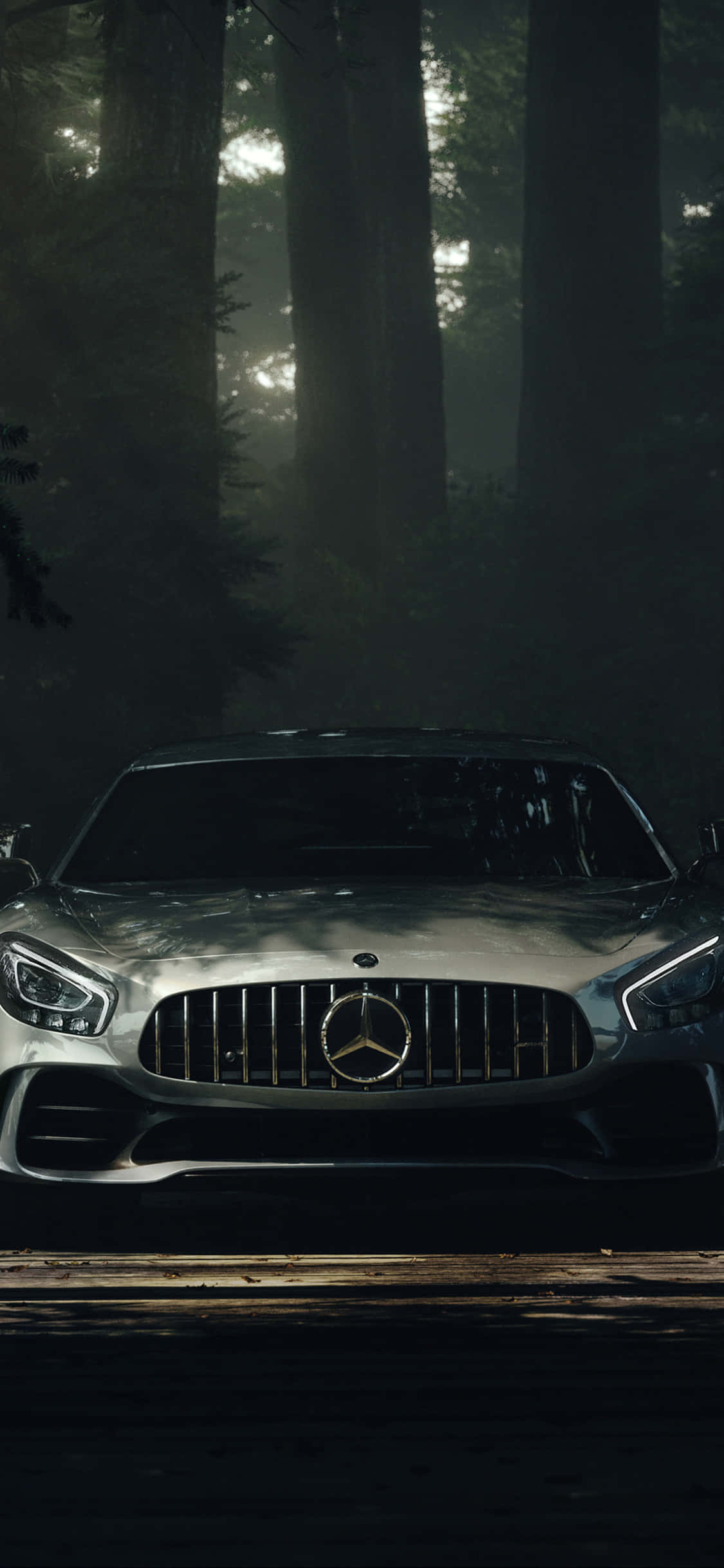 iPhone X Amg Gt-r बैकग्राउंड AMG GT सूर्य किरण के साथ वॉलपेपर