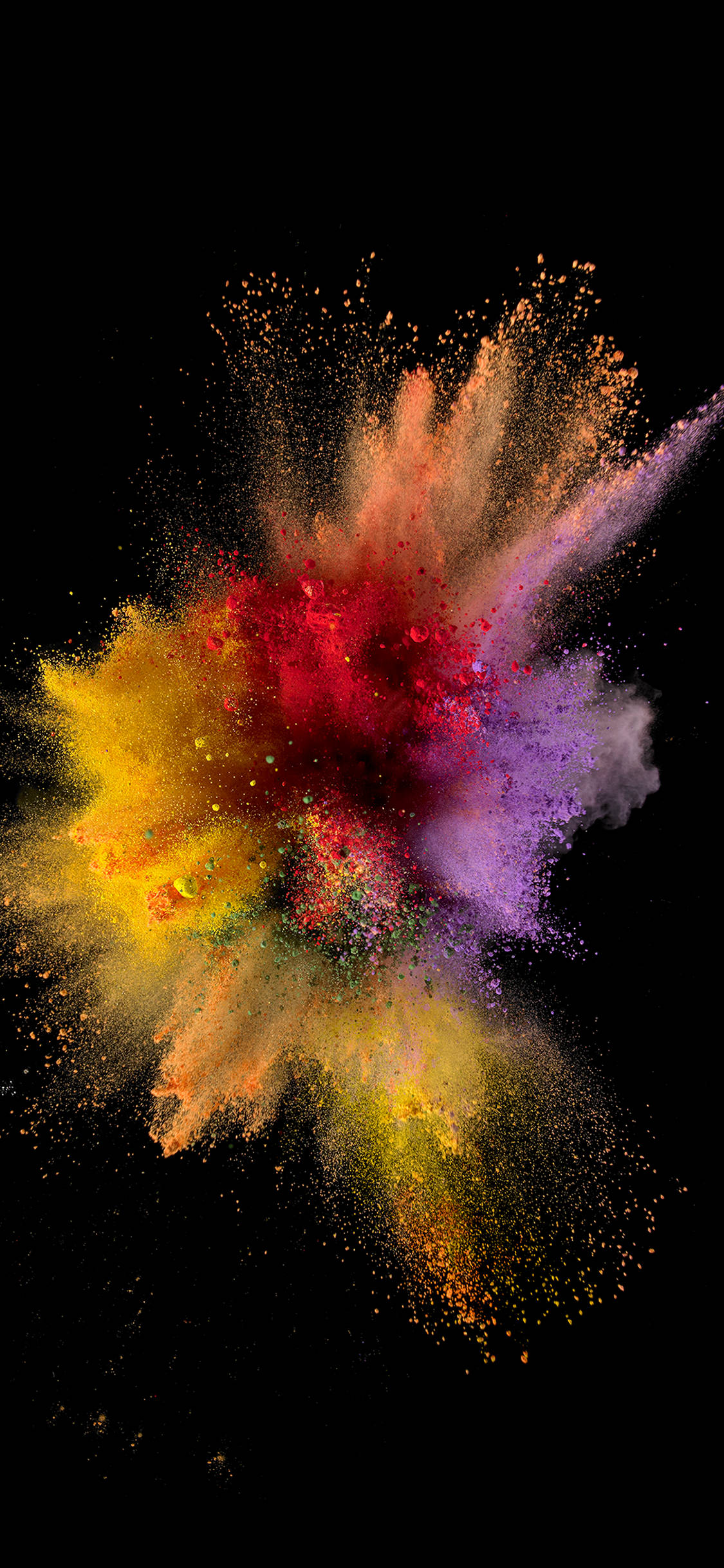 iPhone X के लिए अनुकूलित मूल Apple वॉलपेपर के साथ एक साफ, सुथरा लुक वॉलपेपर