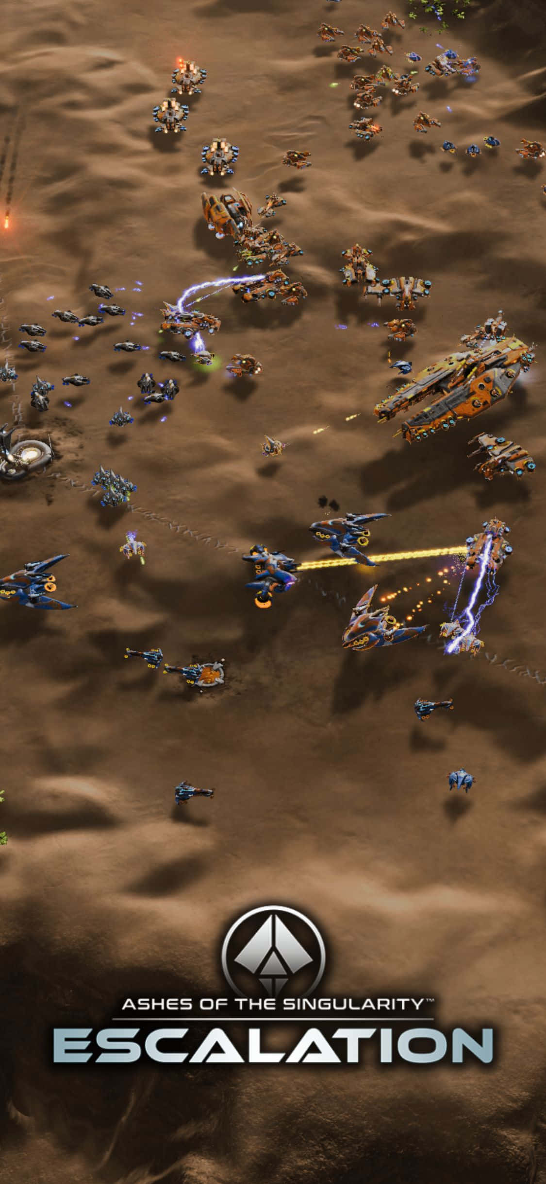 iPhone X पर Ashes of the Singularity Escalation के साथ अविश्वसनीय रूप से विस्तृत ग्राफिक्स वॉलपेपर