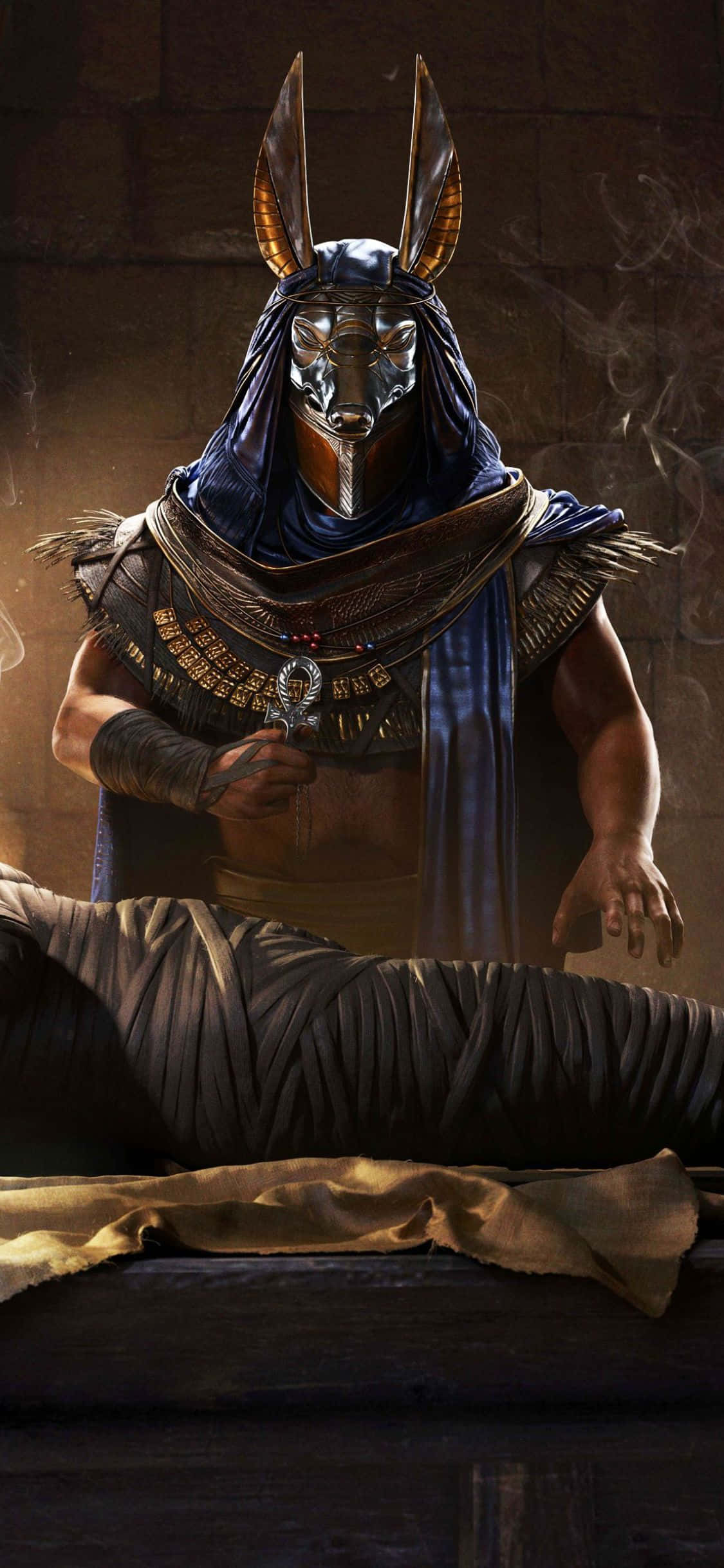 iPhone X और Assassin's Creed Origins के साथ साहस और कार्रवाई आपका इंतजार कर रही है। वॉलपेपर
