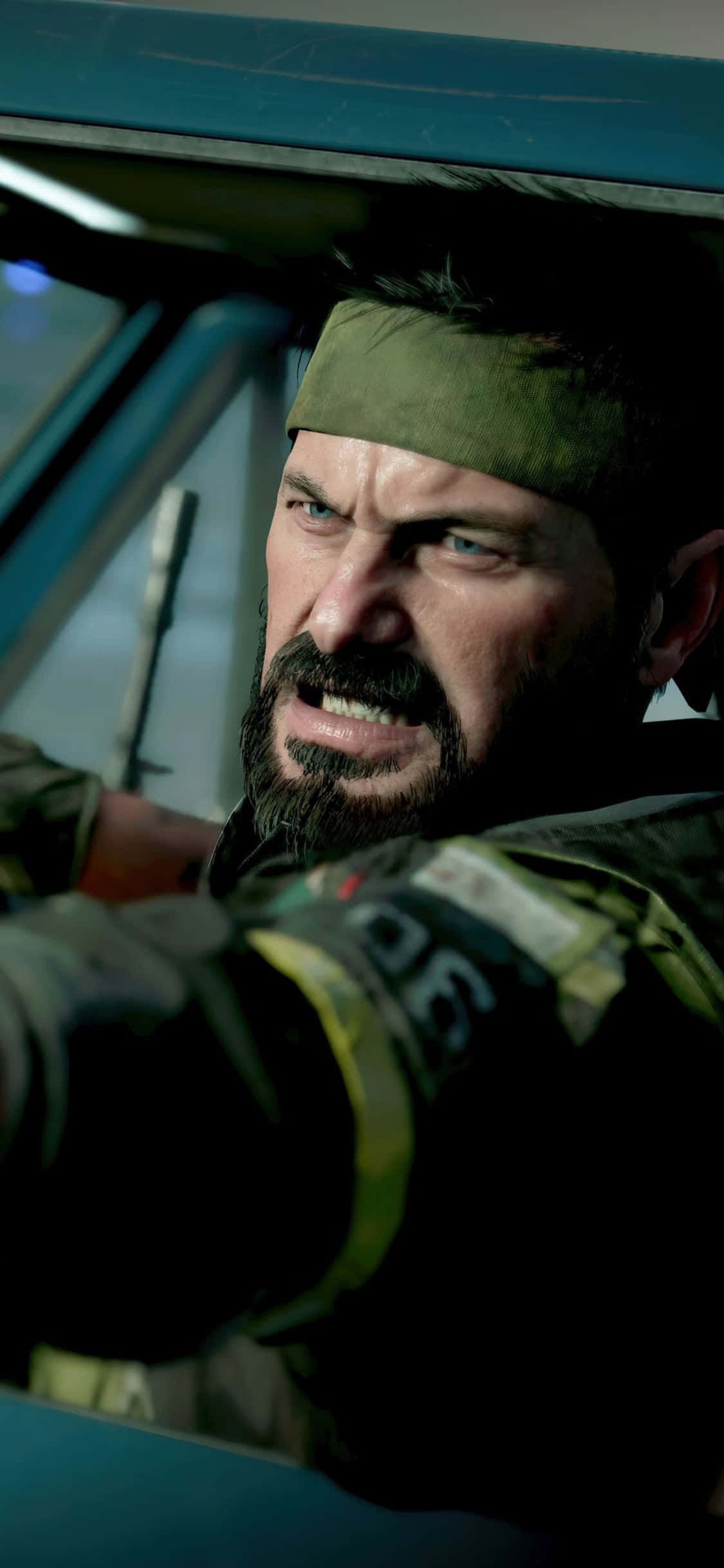 iPhone X Call Of Duty Black Ops Cold War बैकग्राउंड फ्रैंक वुड्स वॉलपेपर