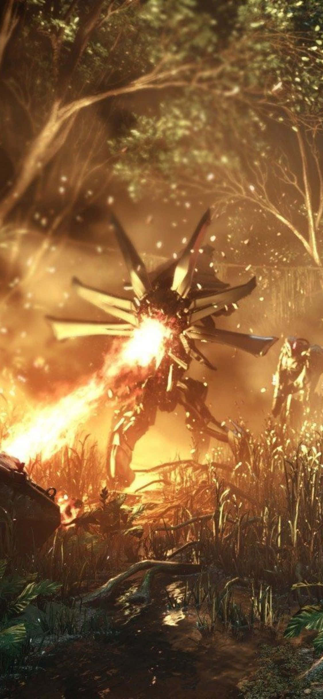 iPhone X Crysis 3 के साथ वर्चुअल दुनिया में गोता लगाएँ वॉलपेपर