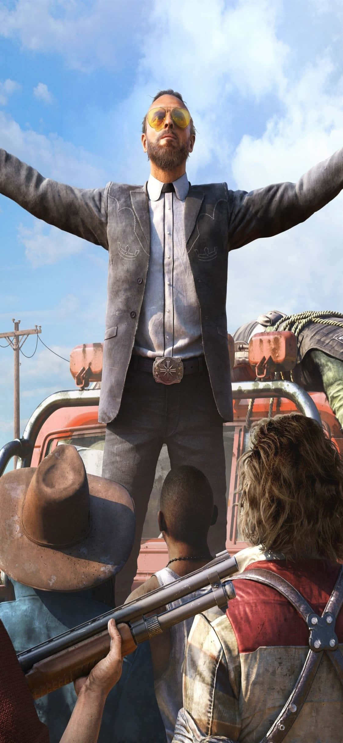 iPhone X पर उच्च-परिभाषा Far Cry 3 गेमिंग अनुभव वॉलपेपर