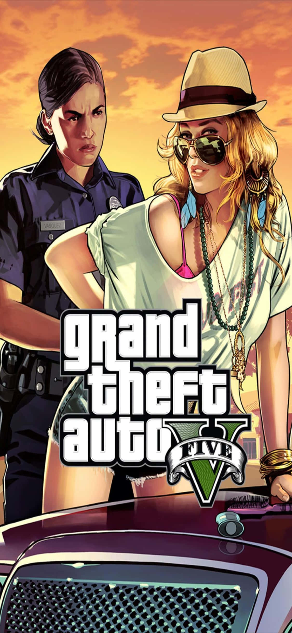 iPhone X Grand Theft Auto V पृष्ठभूमि शेल्बी वेलिंडर वॉलपेपर