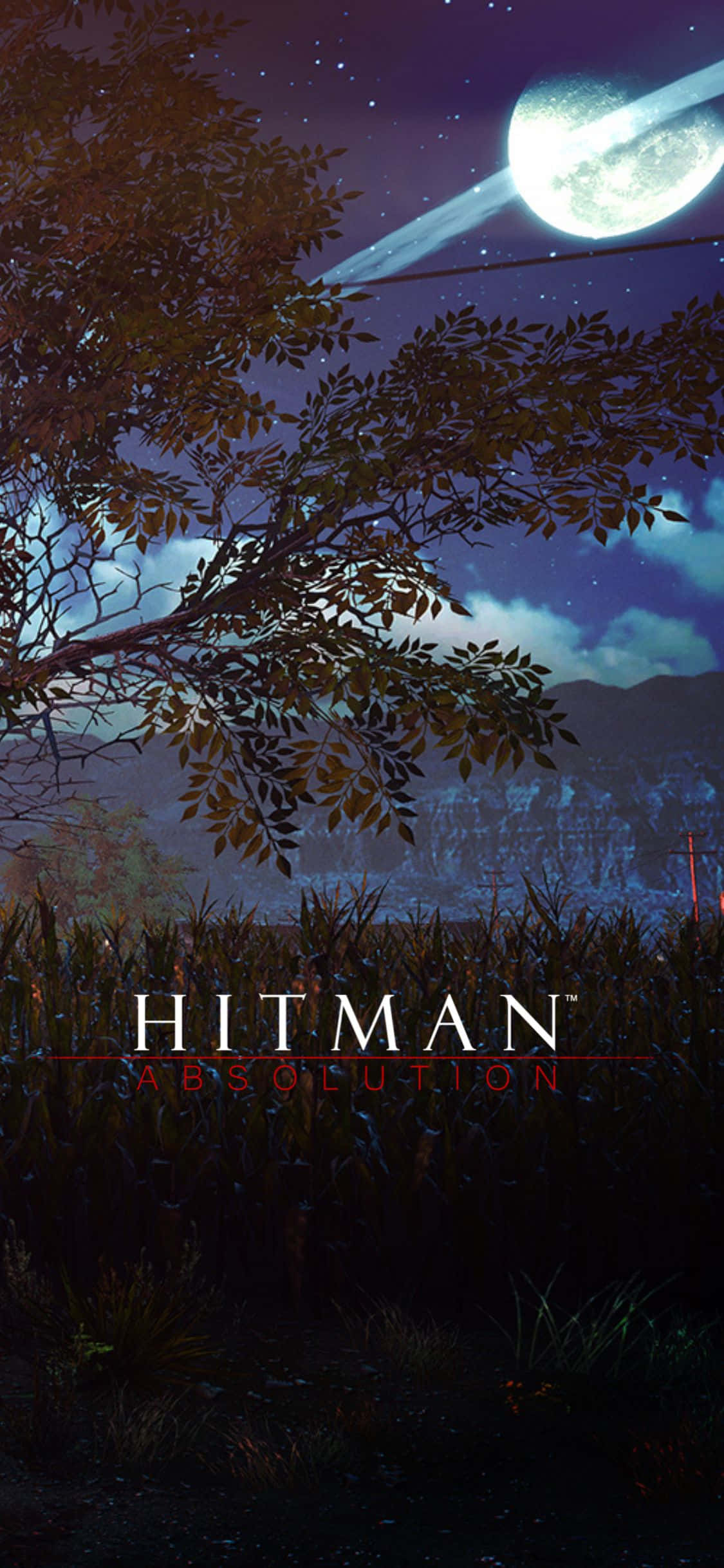 iPhone X पर Hitman Absolution की चुनौती को अनलॉक करें वॉलपेपर