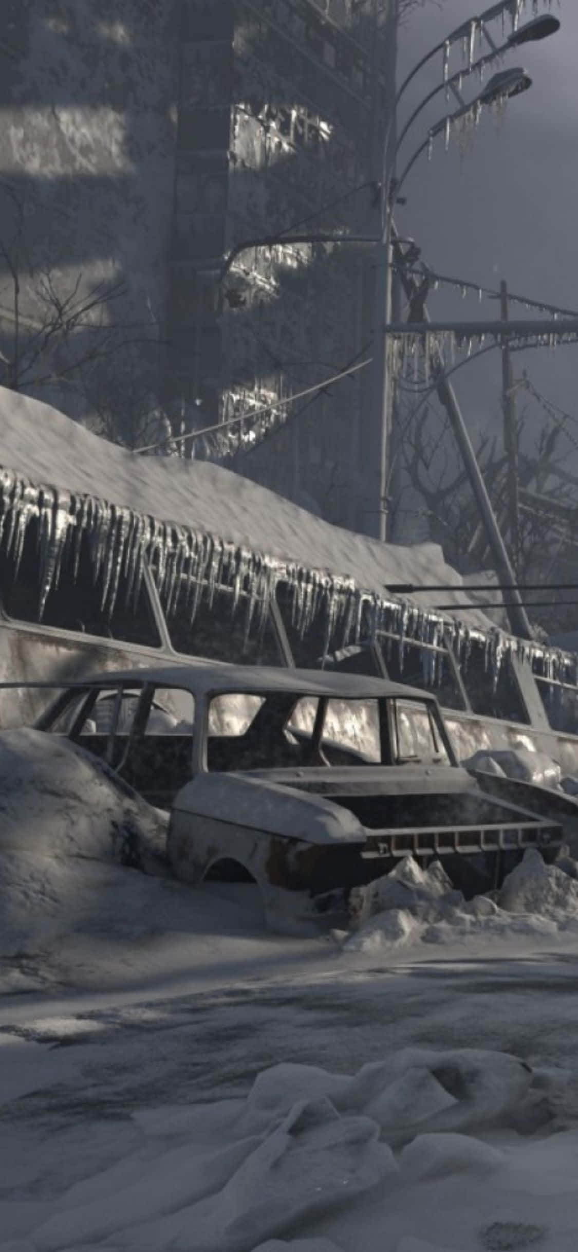 iPhone X पर Metro Exodus के रोमांच का अनुभव करें वॉलपेपर