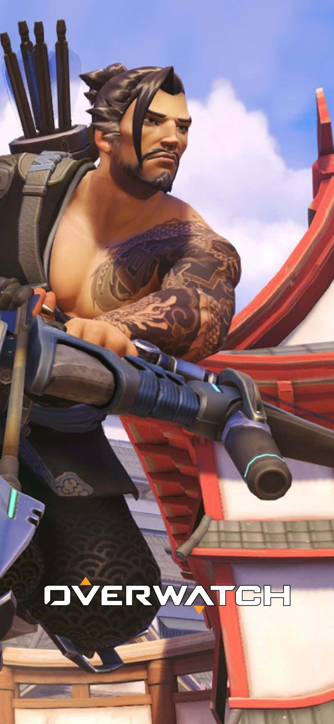 "अपने iPhone X पर Overwatch की लुभावनी कहानी का अनुभव करें" वॉलपेपर