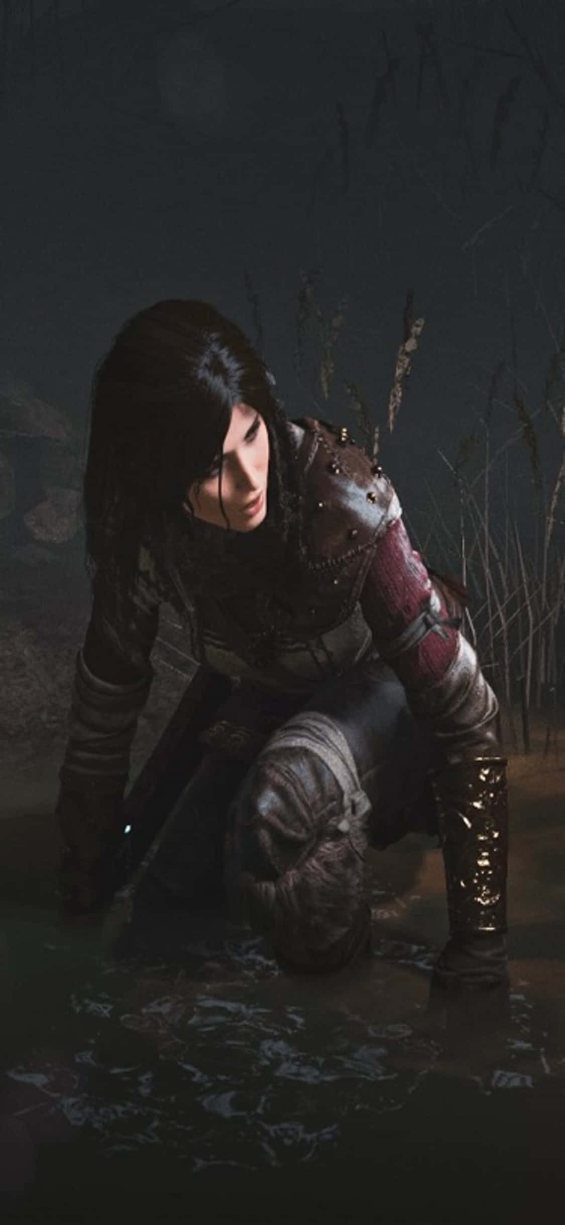 iPhone X पर Shadow Of The Tomb Raider के साहसिक कार्य का अनुभव करें वॉलपेपर