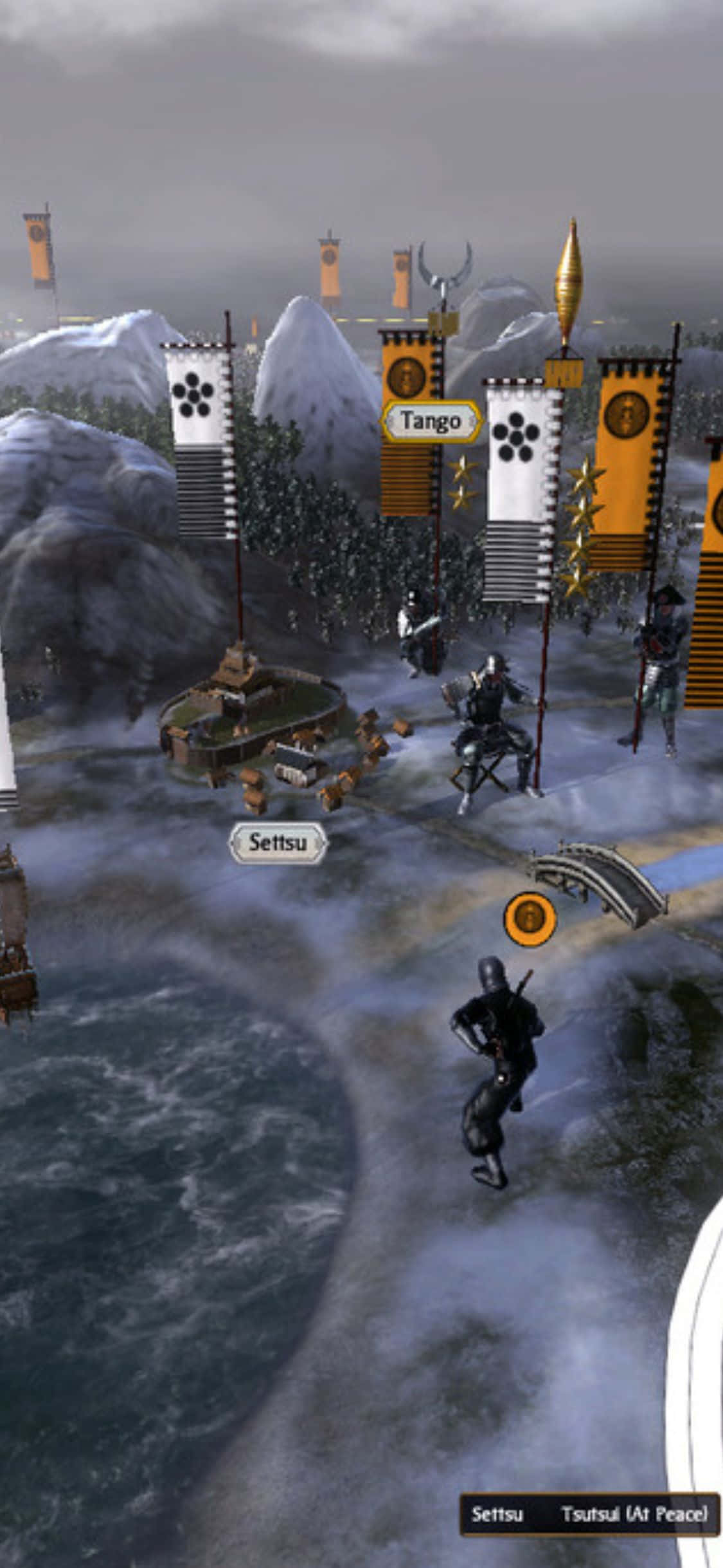 iPhone X Total War Shogun 2 बैकग्राउंड वॉलपेपर