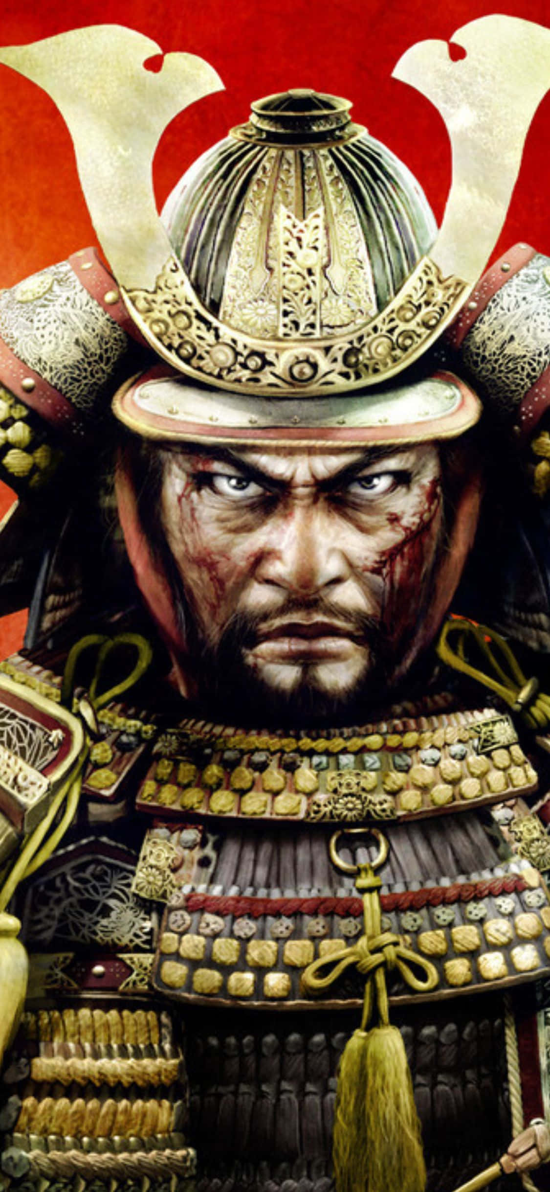 iPhone X Total War Shogun 2 बैकग्राउंड वॉलपेपर