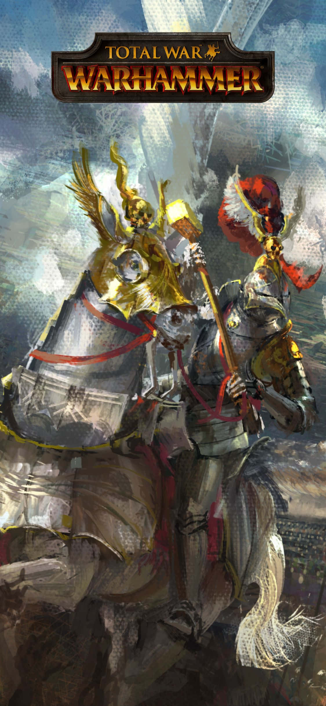 iPhone X Total War Warhammer के साथ अपनी सेनाओं को जीत की ओर ले जाएं वॉलपेपर