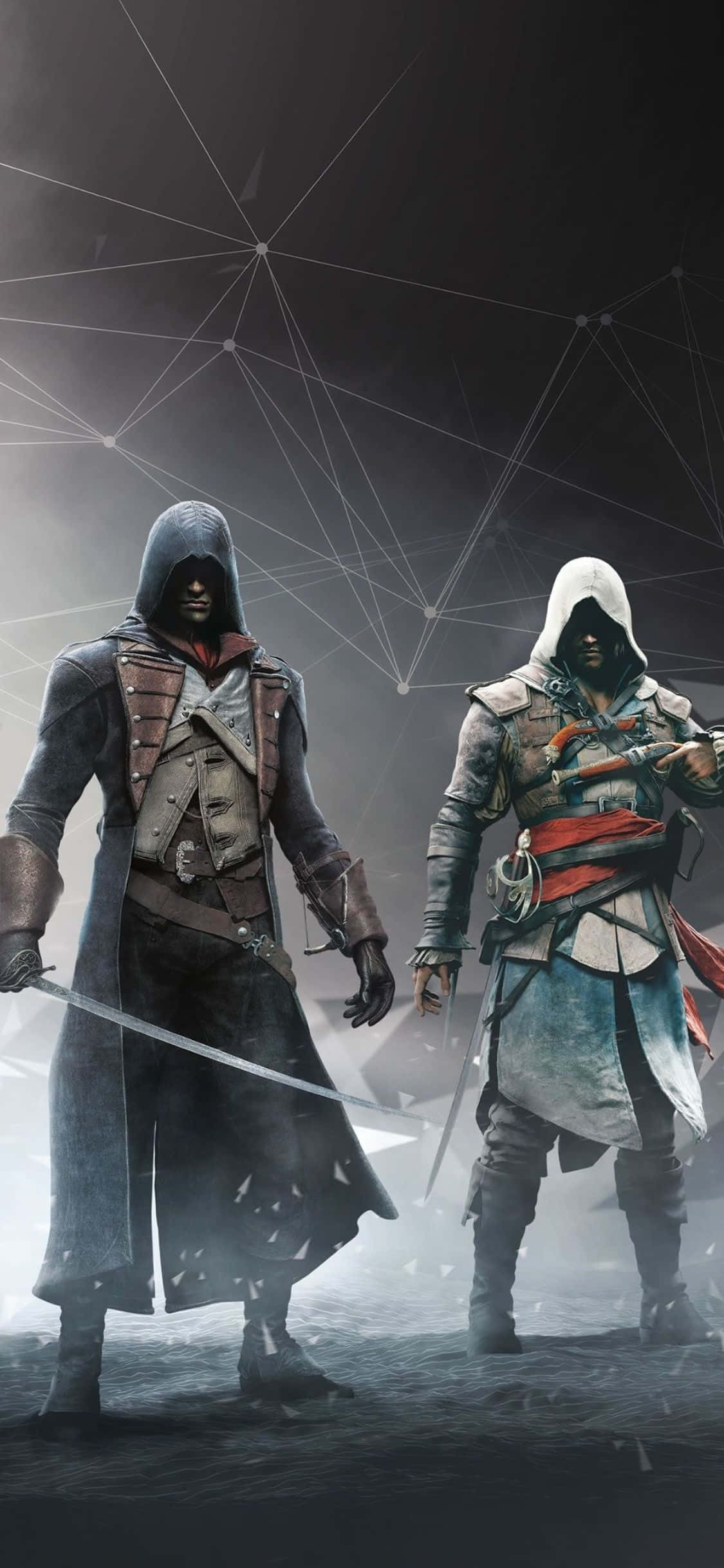 iPhone X के साथ Assassin's Creed Origins की दुनिया का अन्वेषण करें वॉलपेपर