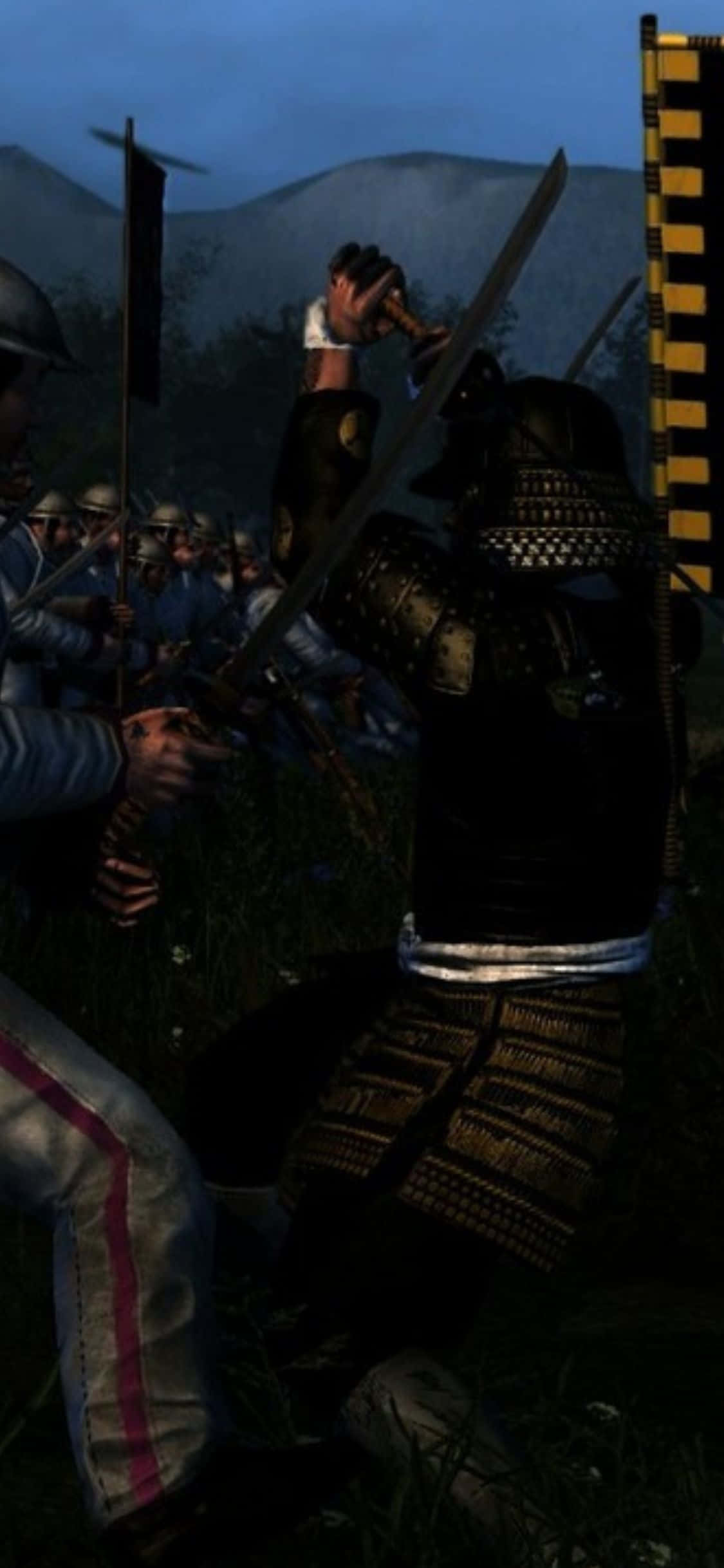 iPhone X Total War Shogun 2 पृष्ठभूमि वॉलपेपर