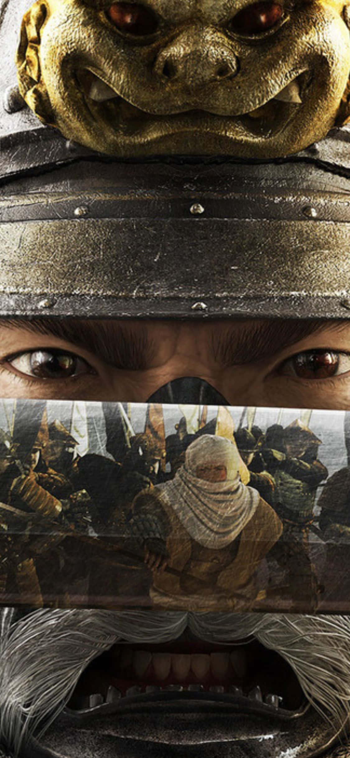iPhone X Total War Shogun 2 पृष्ठभूमि वॉलपेपर