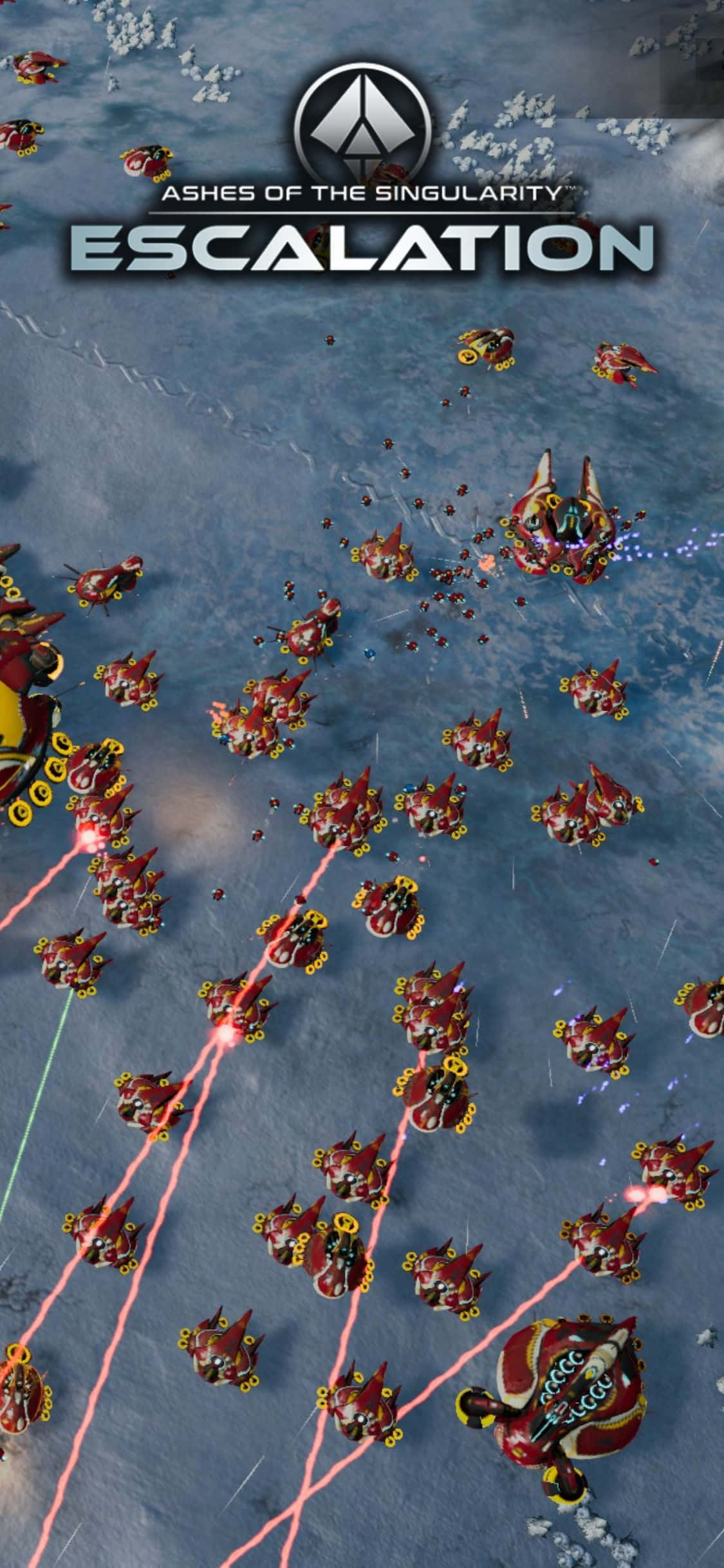 iPhone X पर Ashes Of The Singularity Escalation के उच्च गुणवत्ता वाले ग्राफिक्स का आनंद लें वॉलपेपर