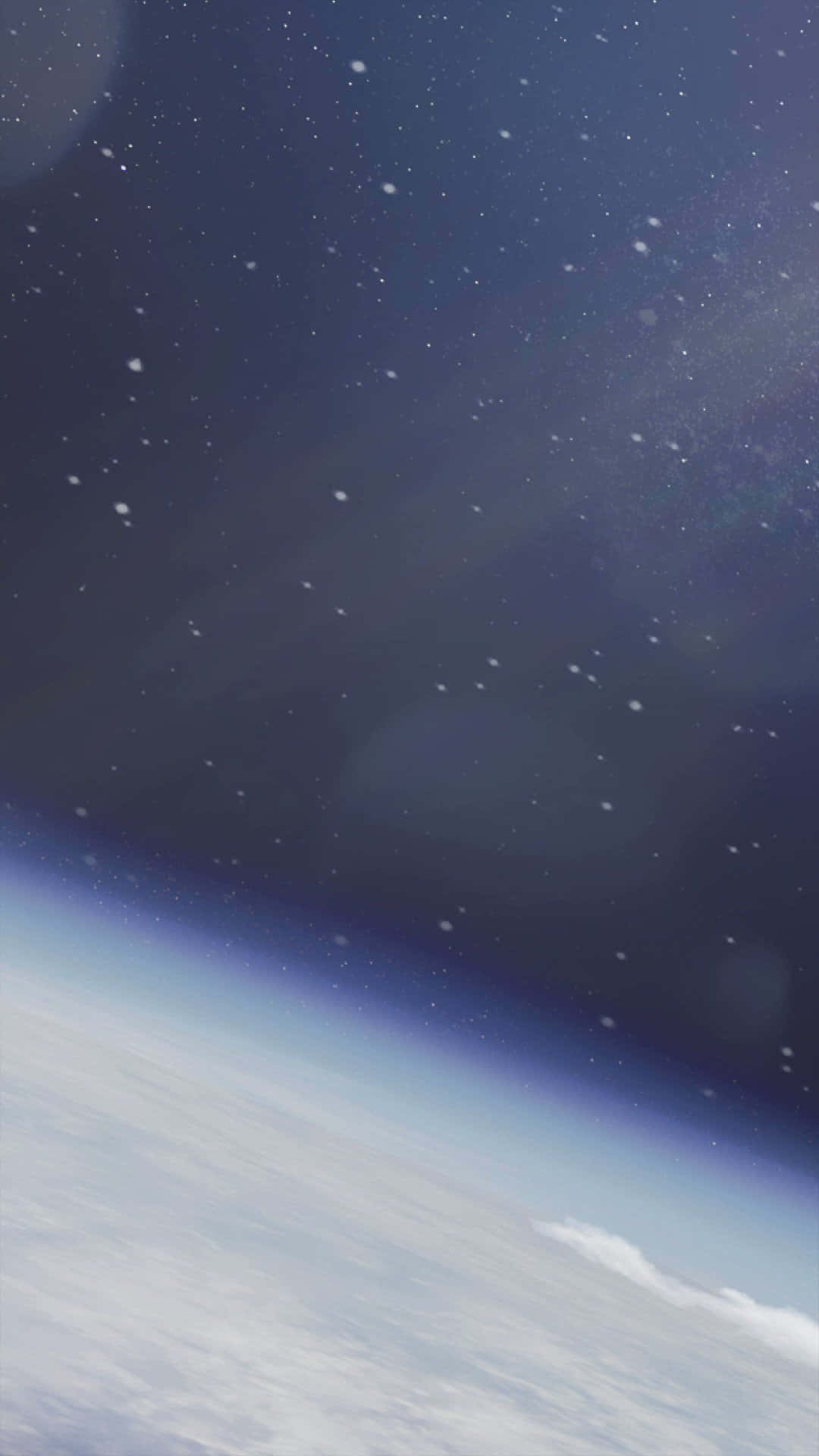 रात के खूबसूरत तारे, iPhone Xr Space के शक्तिशाली ऑल-ग्लास डिज़ाइन द्वारा प्रतिबिंबित। वॉलपेपर