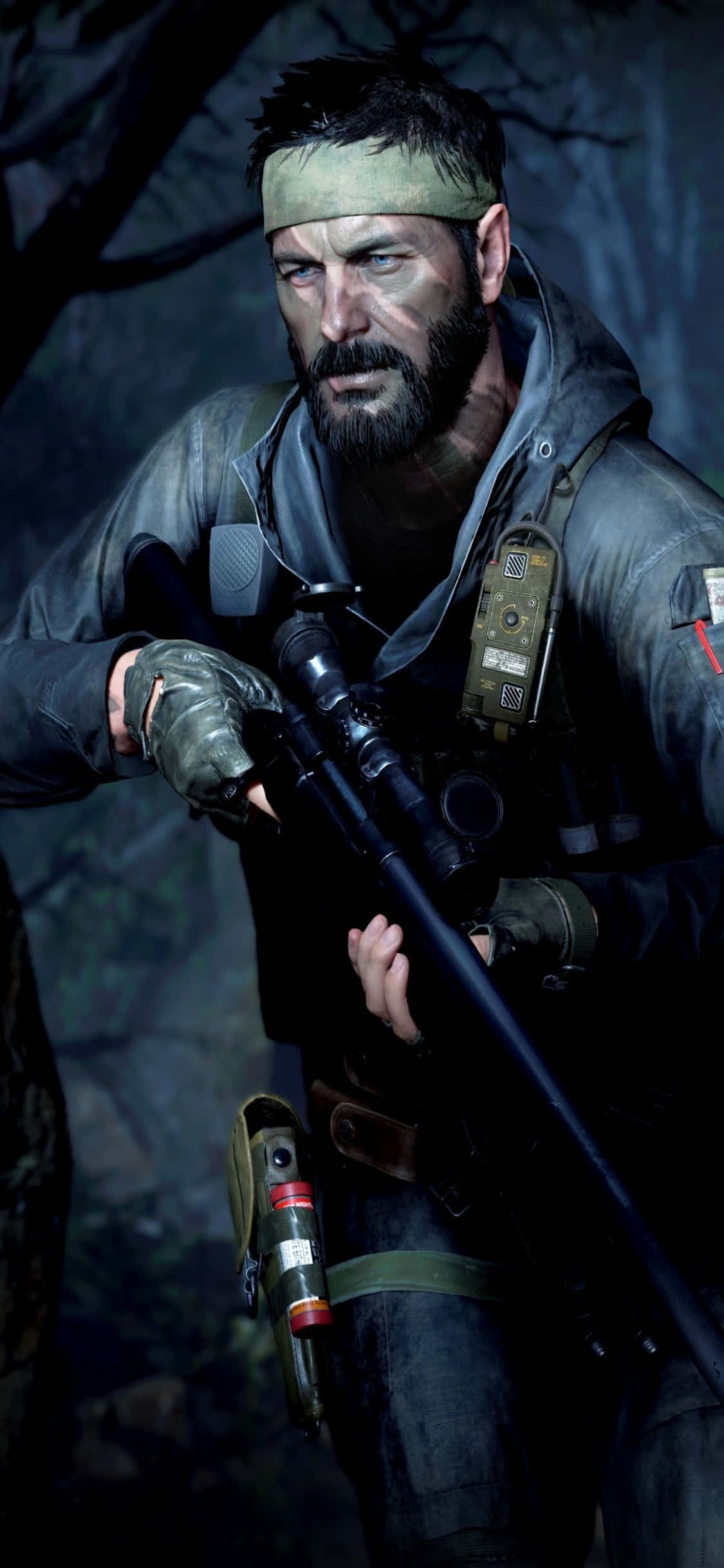 iPhone Xs Call Of Duty Black Ops Cold War Woods Skin Background वॉलपेपर