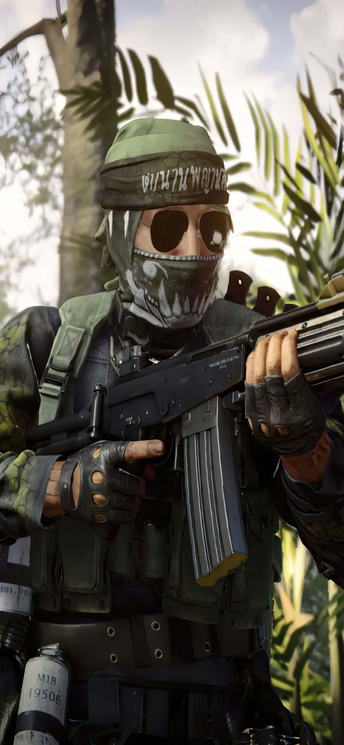 iPhone Xs Call Of Duty Black Ops Cold War Naga बैकग्राउंड वॉलपेपर