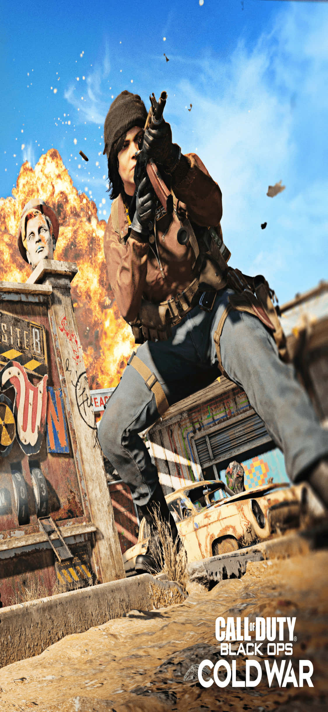 iPhone Xs Call Of Duty Black Ops Cold War लीक पृष्ठभूमि वॉलपेपर