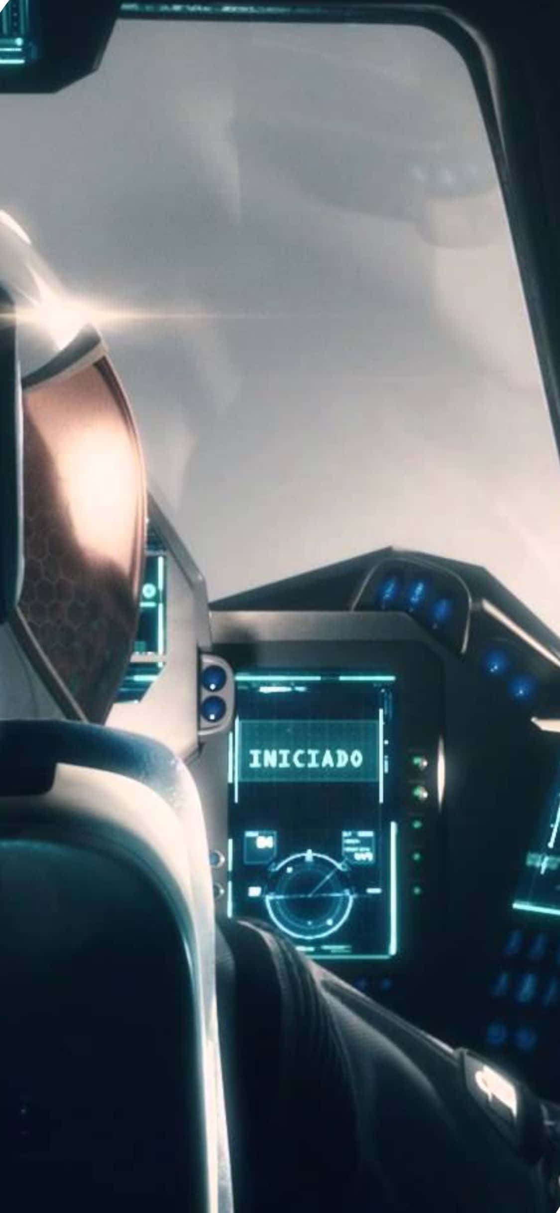 iPhone XS Civilization Beyond Earth अंतरिक्ष यात्री अंतरिक्ष यान पृष्ठभूमि वॉलपेपर