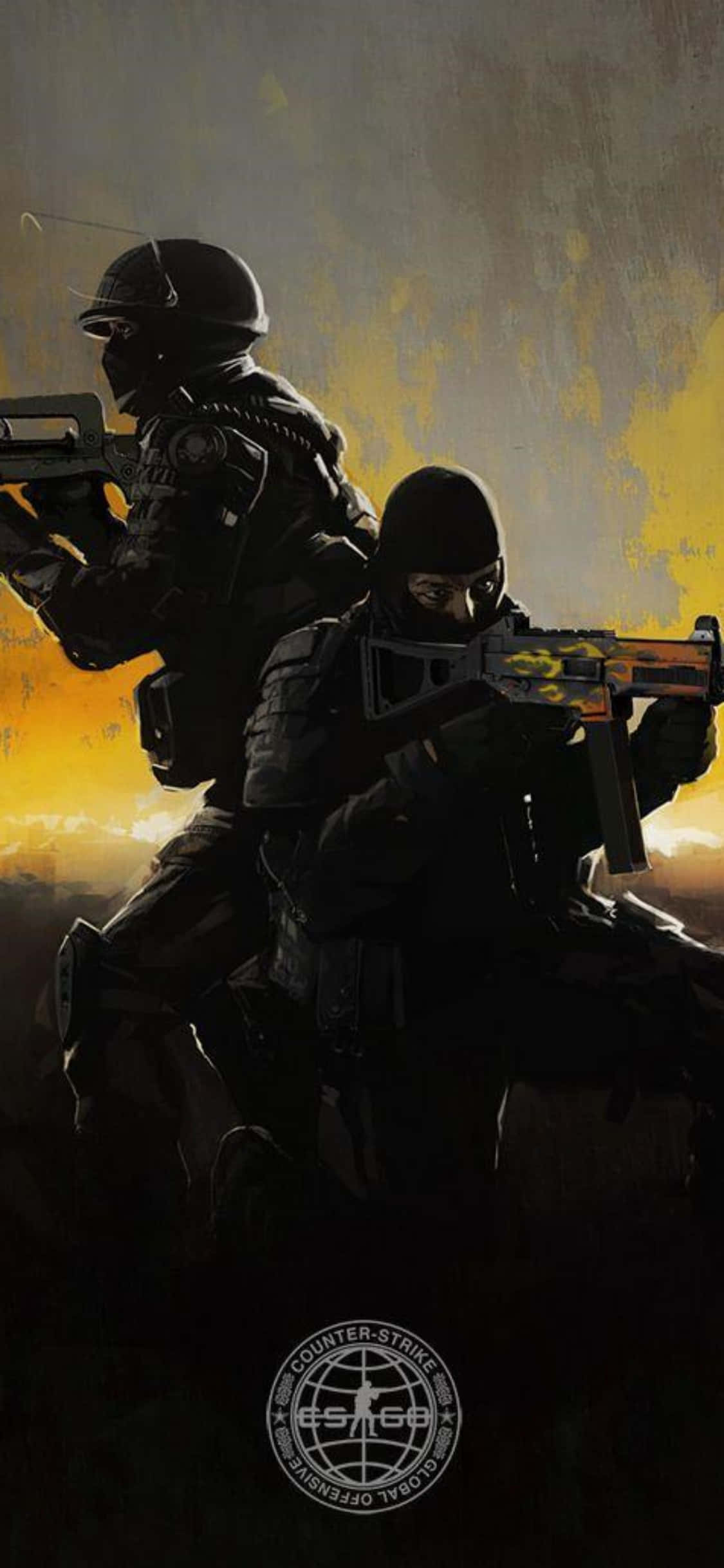 "अपने iPhone XS से Counter-Strike: Global Offensive में विरोधियों से मुकाबला करें!" वॉलपेपर