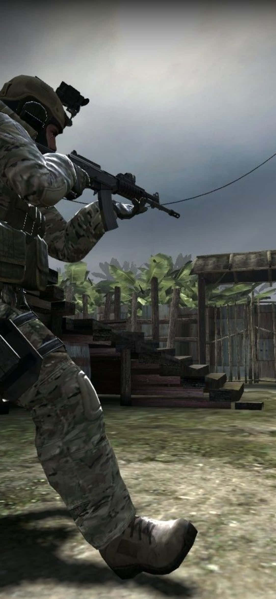 अपने iPhone Xs पर Counter-Strike Global Offensive की तीव्रता को महसूस करें वॉलपेपर