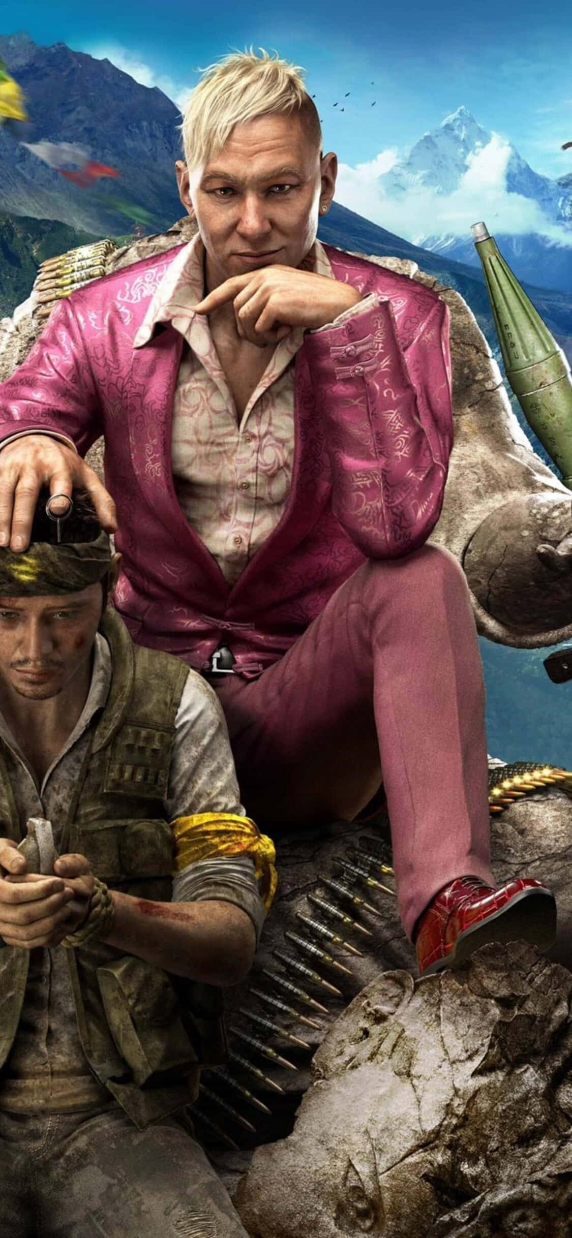 नवीनतम iPhone Xs तकनीक के माध्यम से Far Cry 4 का अनुभव करें वॉलपेपर