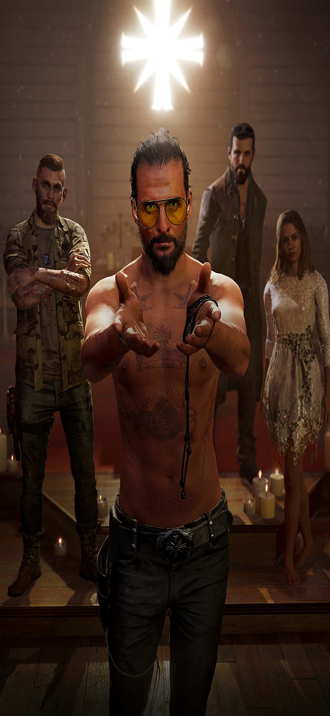 अपने iPhone Xs पर Far Cry 5 खेलें वॉलपेपर